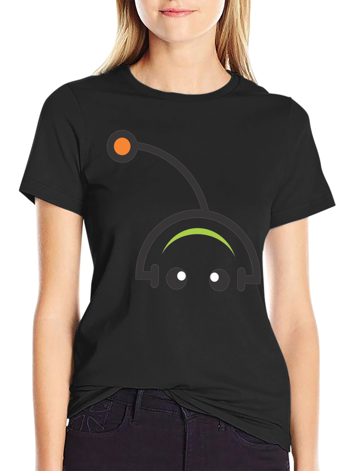 Abstract Robot Graphic Tee