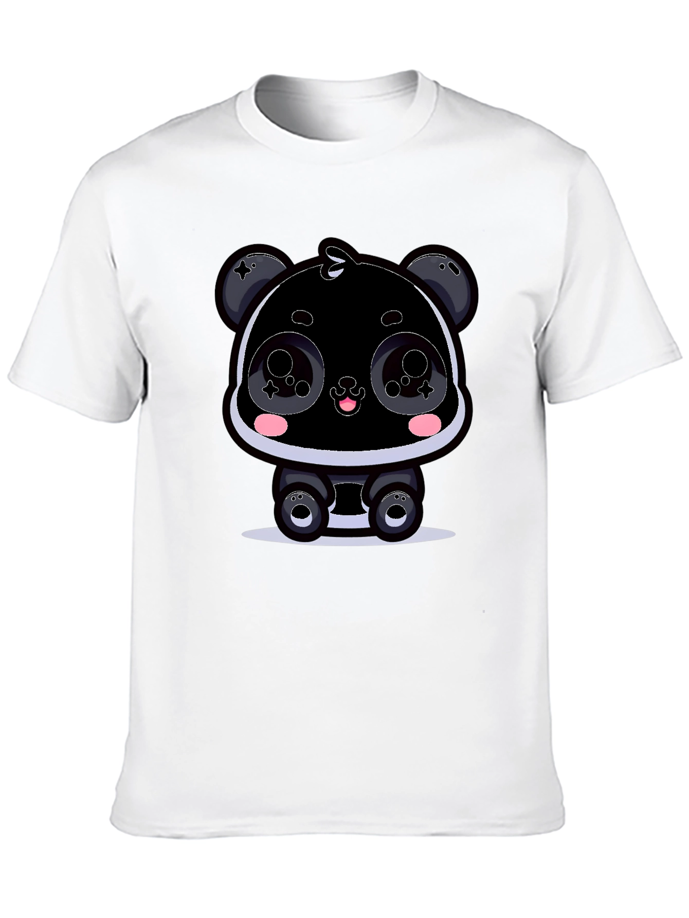 Cartoon Panda T-Shirt - Kawaii Graphic Tee