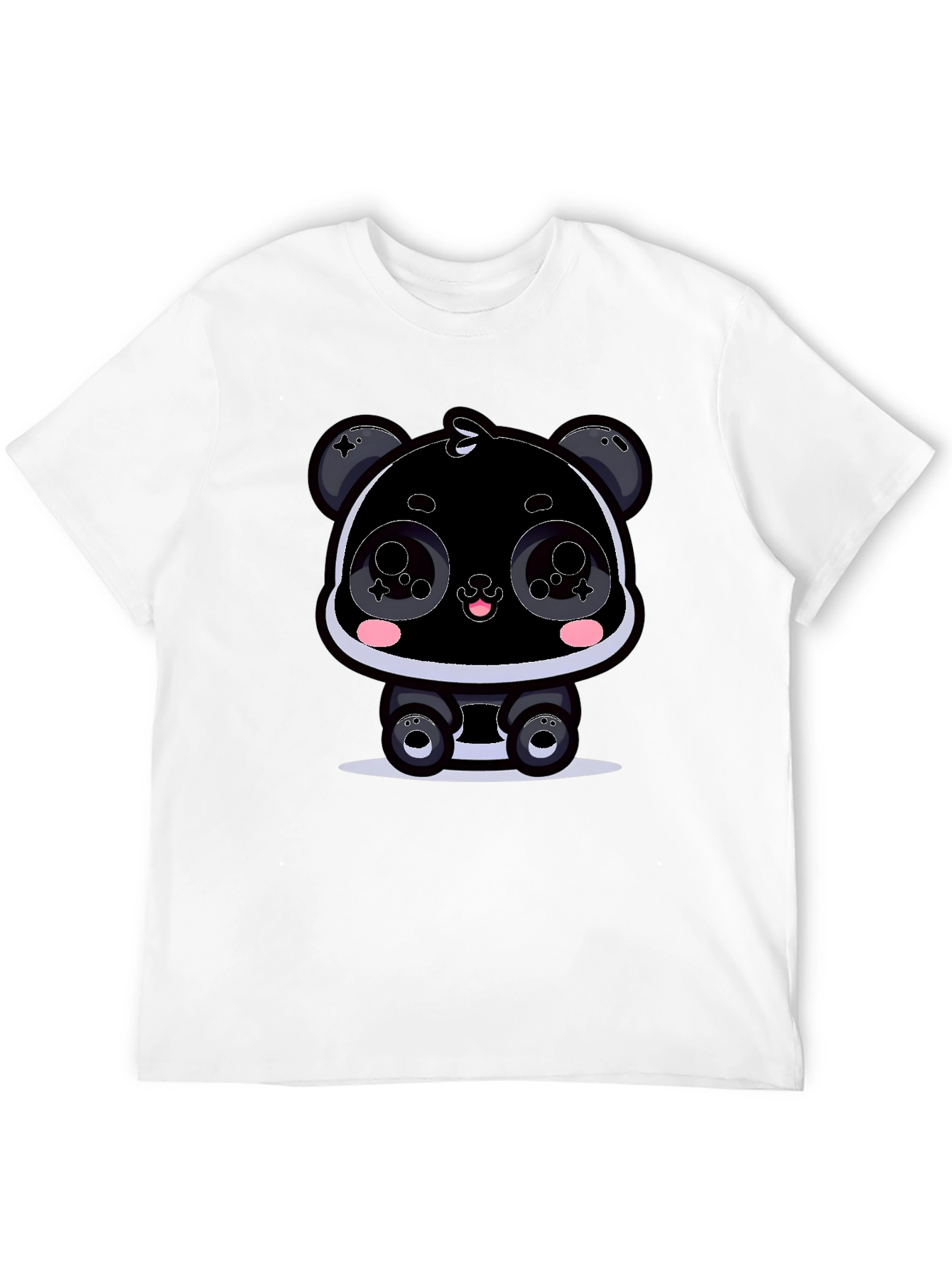 Cartoon Panda T-Shirt - Kawaii Graphic Tee