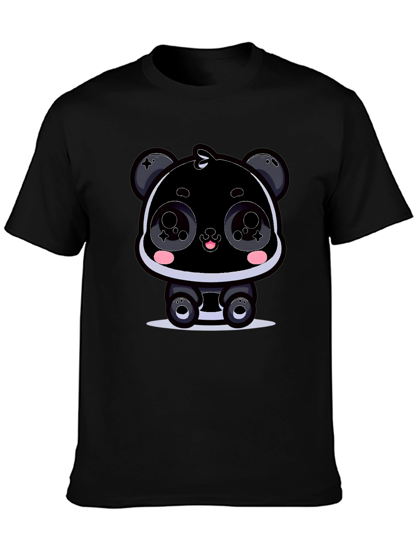 Cartoon Panda T-Shirt - Kawaii Graphic Tee