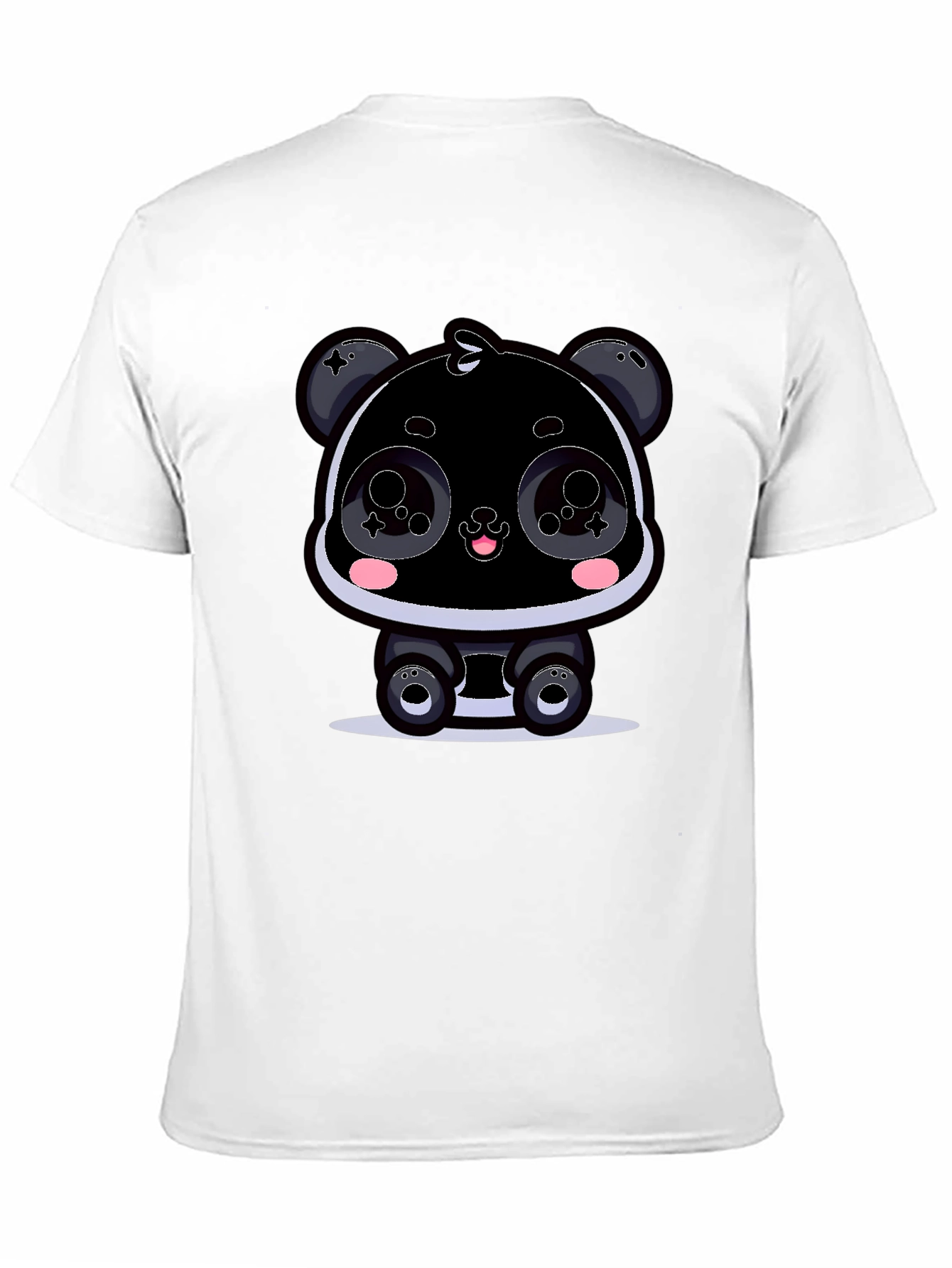 Cartoon Panda T-Shirt - Kawaii Graphic Tee