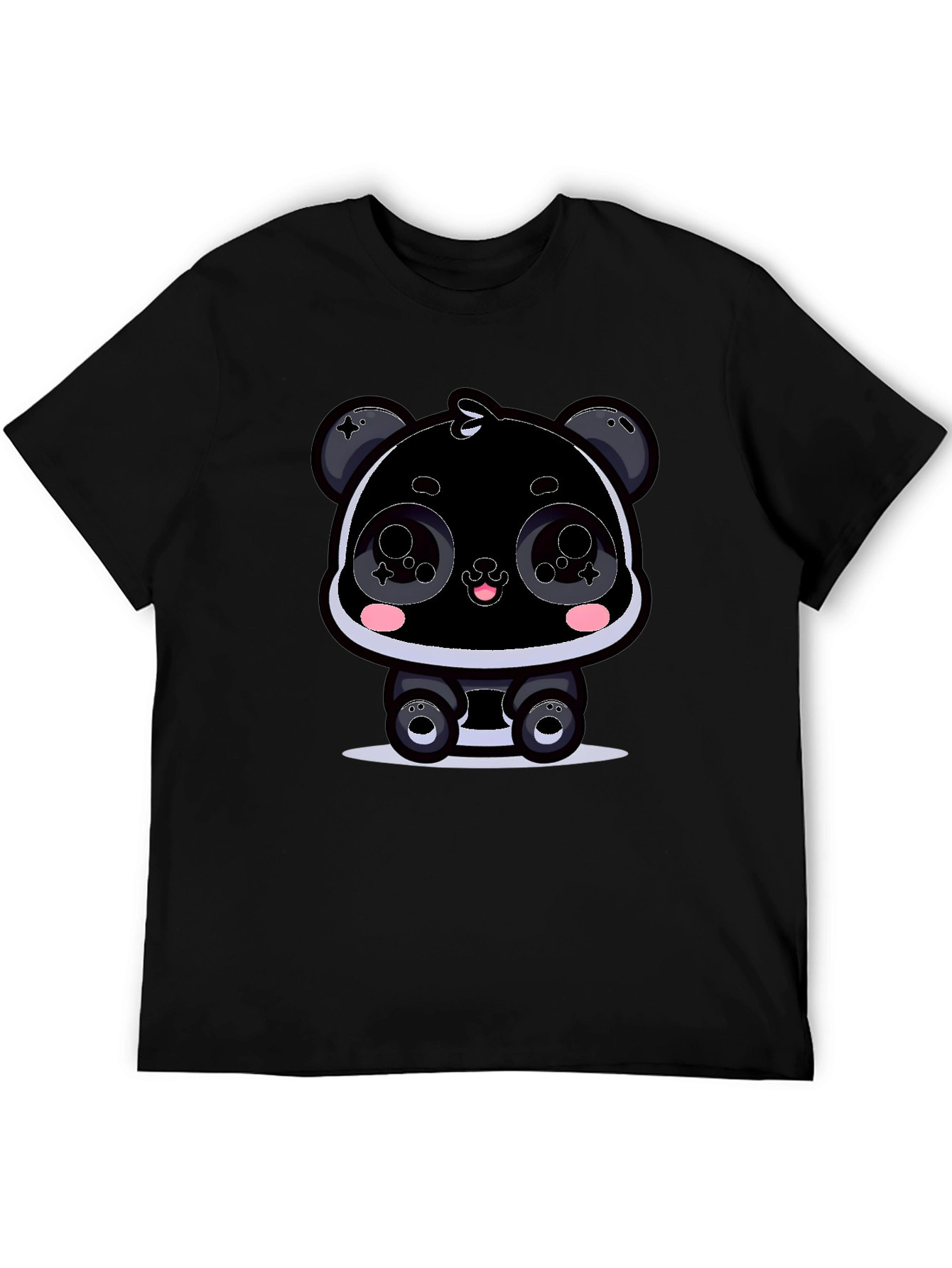 Cartoon Panda T-Shirt - Kawaii Graphic Tee
