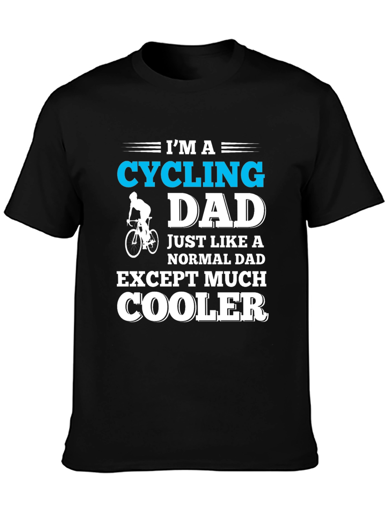 Cycling Dad T-Shirt - Cool Dad Edition