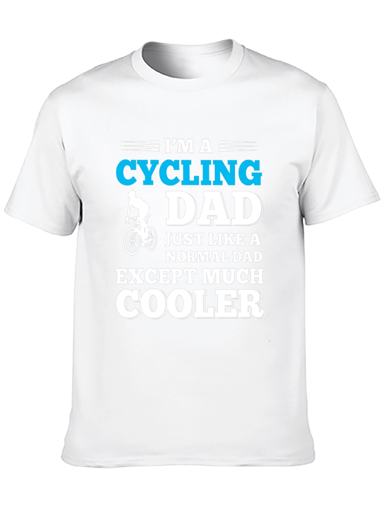 Cycling Dad T-Shirt - Cool Dad Edition