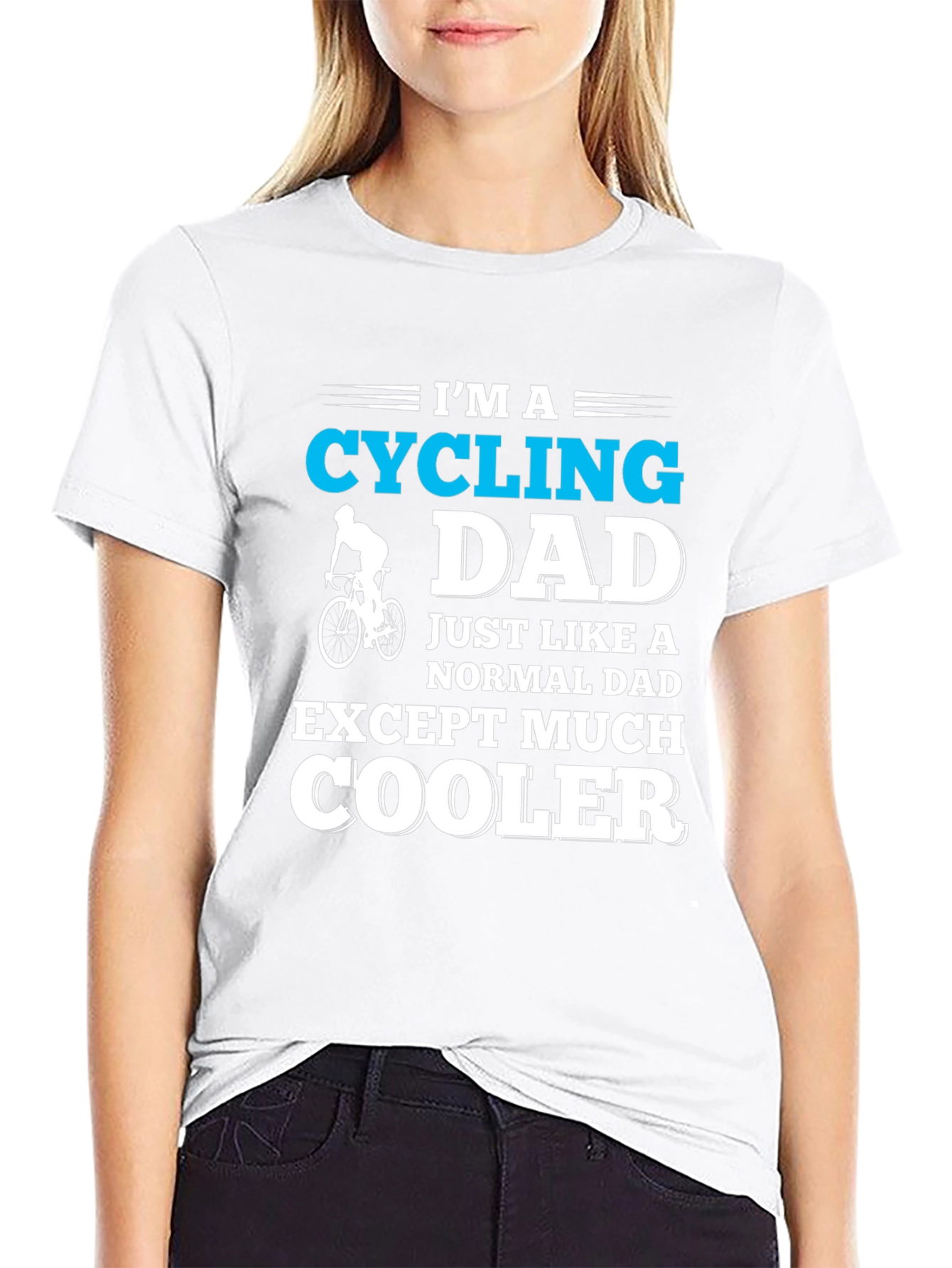 Cycling Dad T-Shirt - Cool Dad Edition