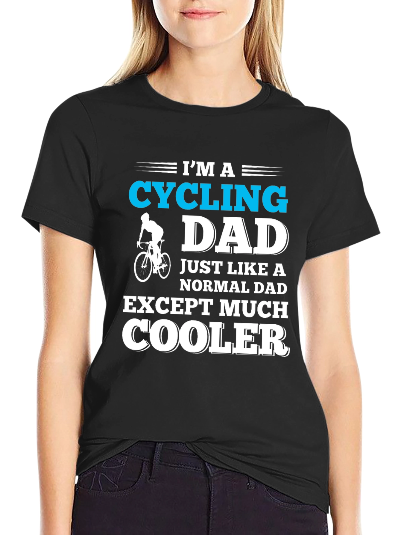 Cycling Dad T-Shirt - Cool Dad Edition