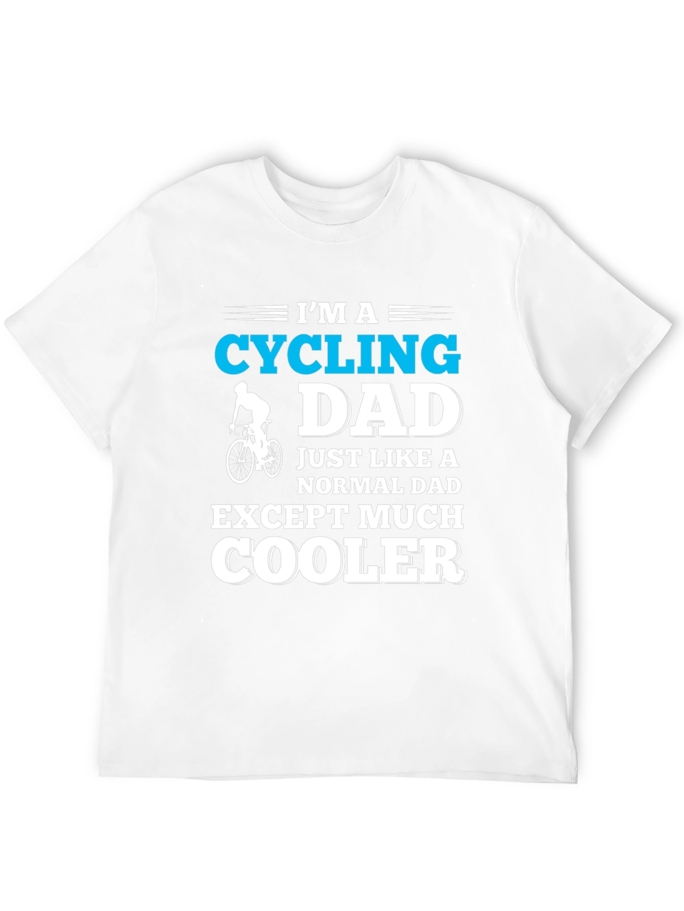 Cycling Dad T-Shirt - Cool Dad Edition