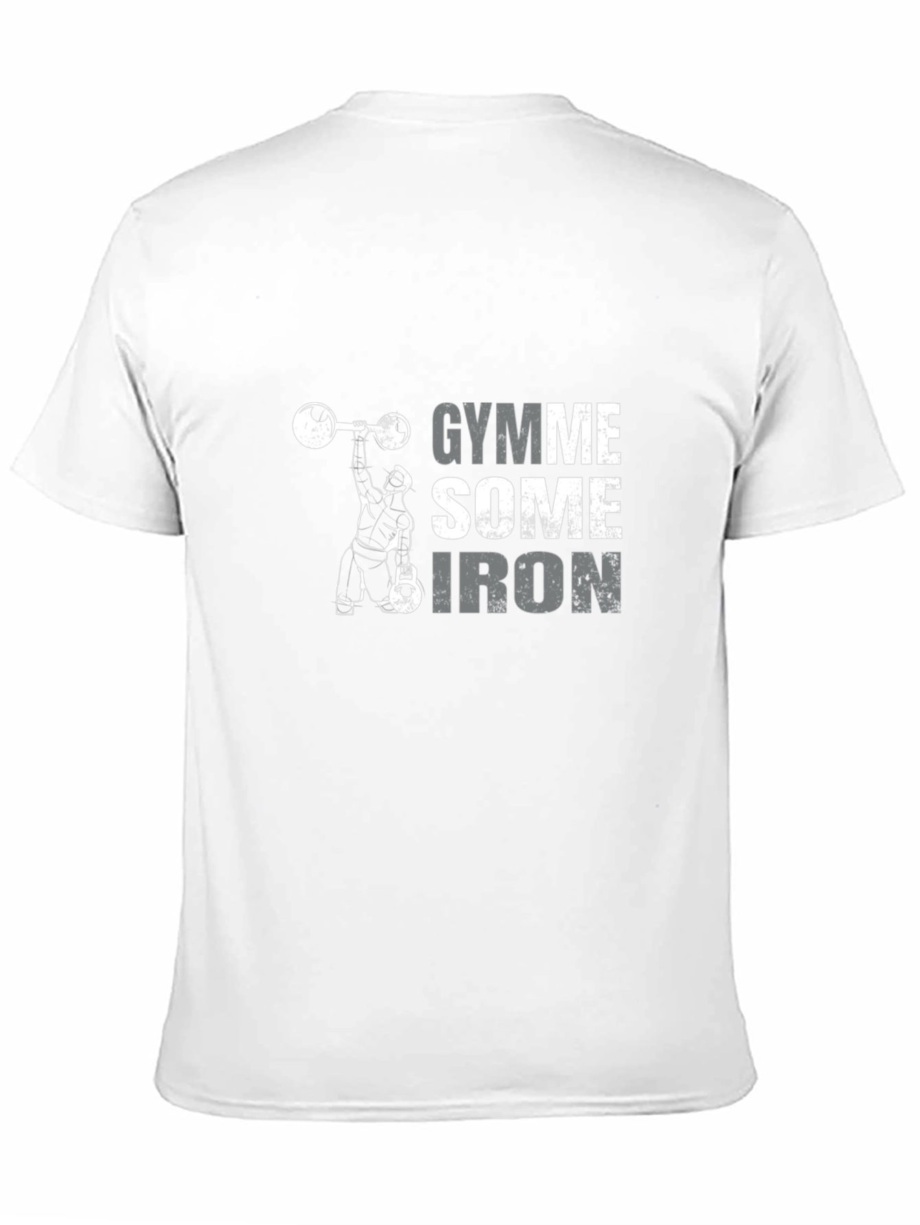 Gymme Some Iron Black T-Shirt