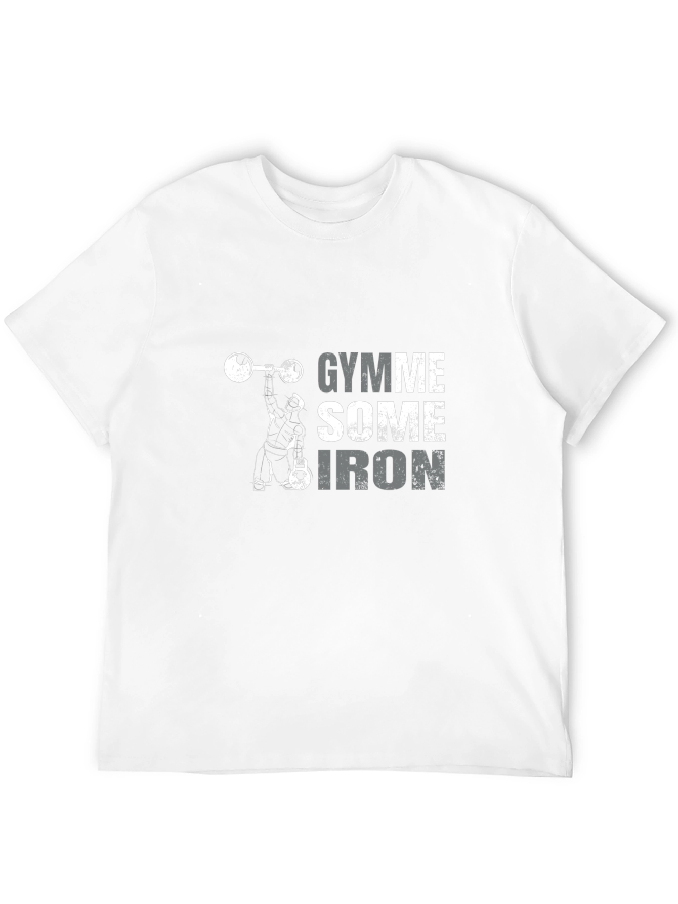 Gymme Some Iron Black T-Shirt
