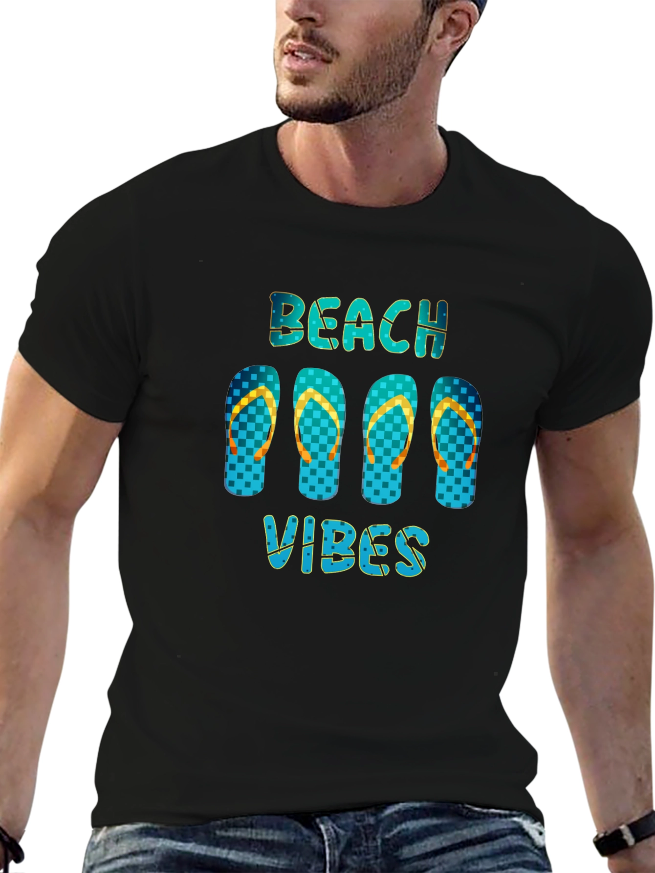 Beach Vibes Graphic Tee - Summer Ready!