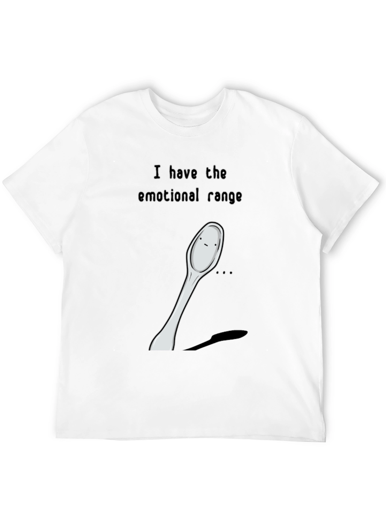 Emotional Range Spoon Graphic T-Shirt