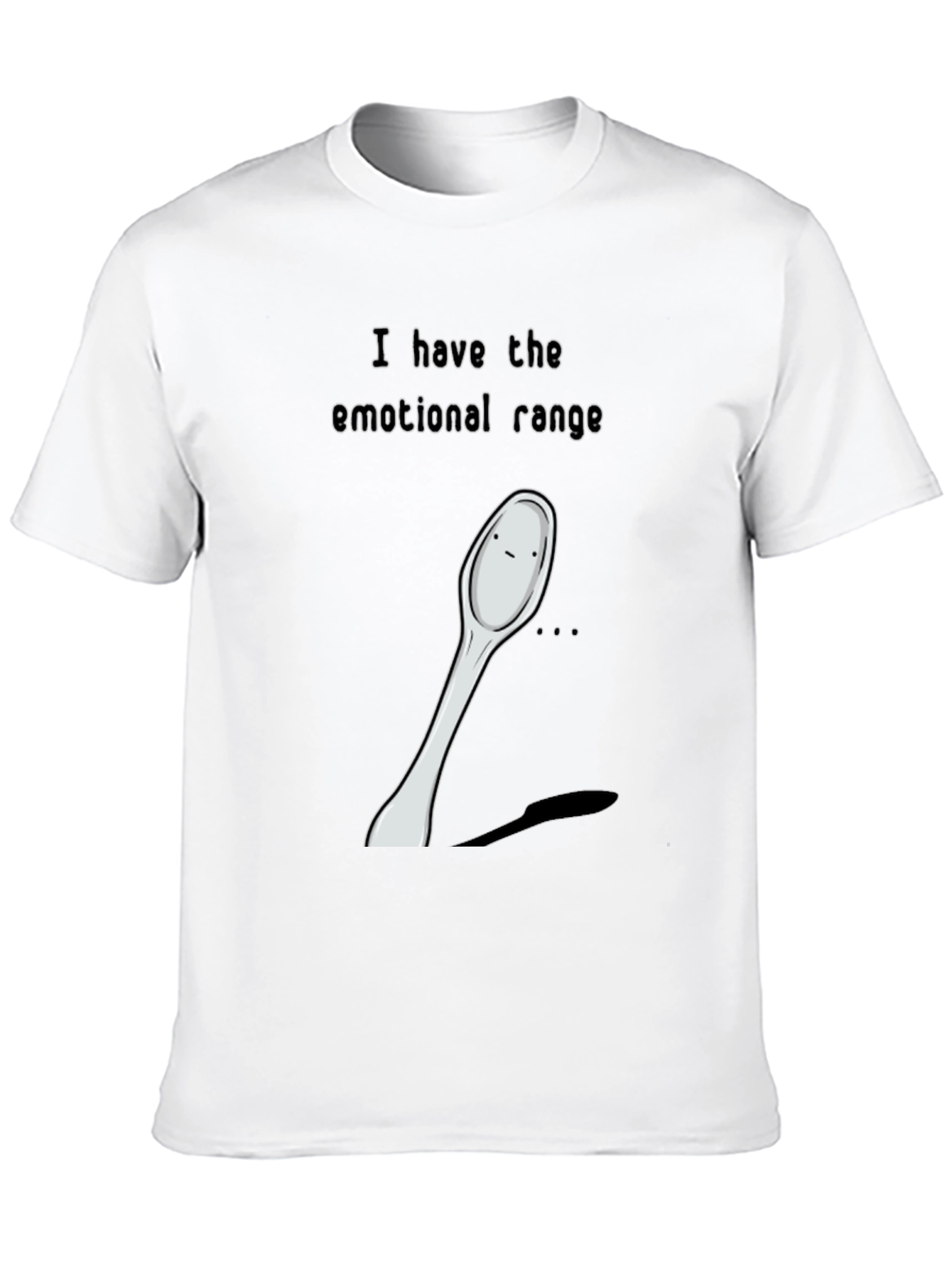 Emotional Range Spoon Graphic T-Shirt