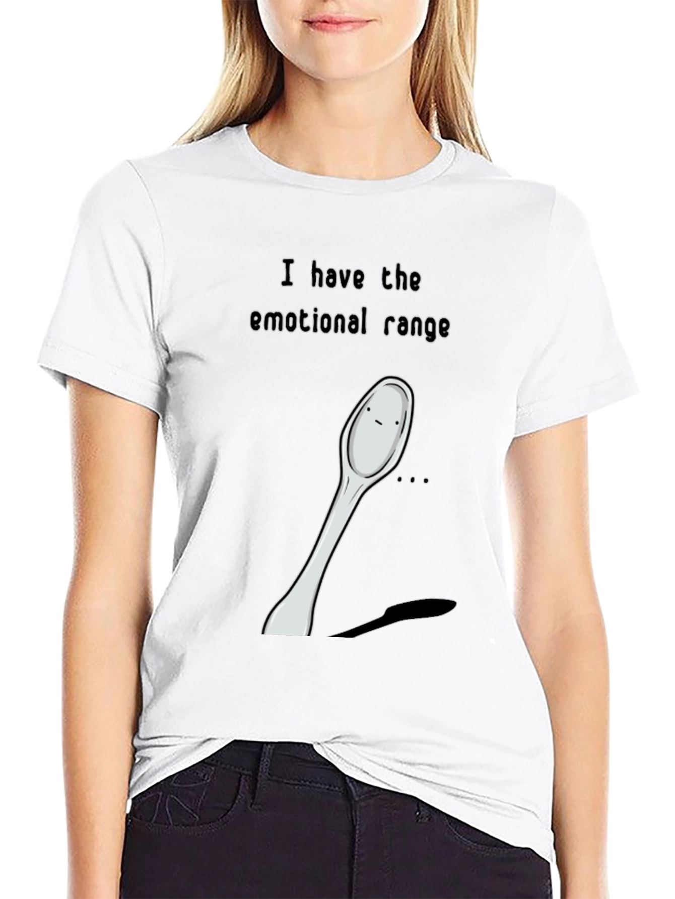 Emotional Range Spoon Graphic T-Shirt