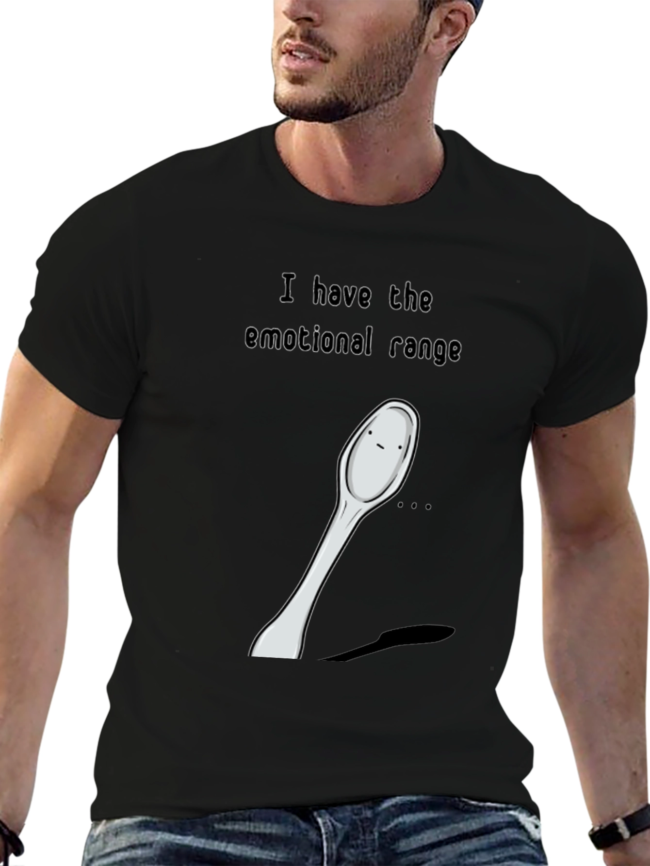 Emotional Range Spoon Graphic T-Shirt