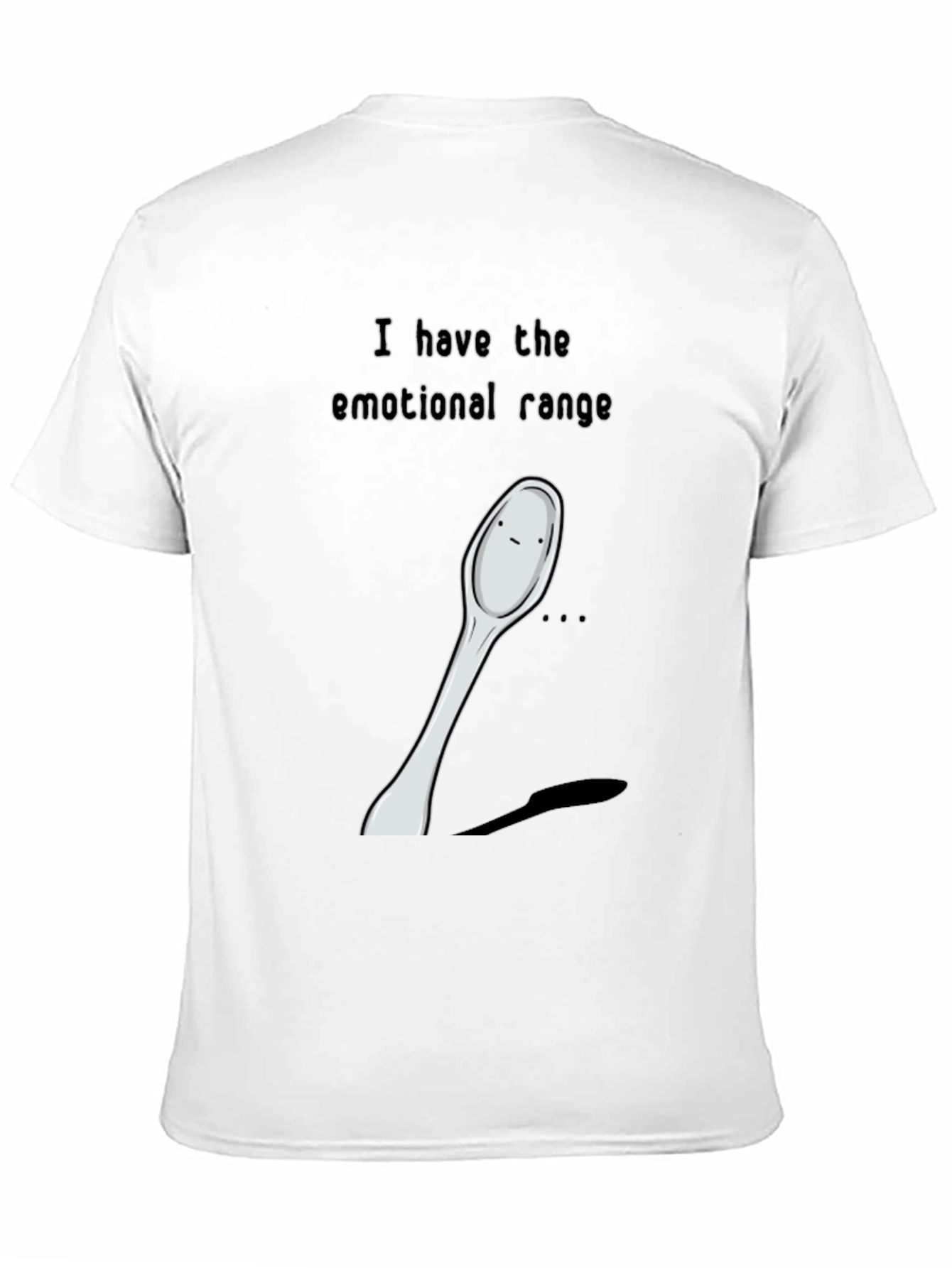 Emotional Range Spoon Graphic T-Shirt