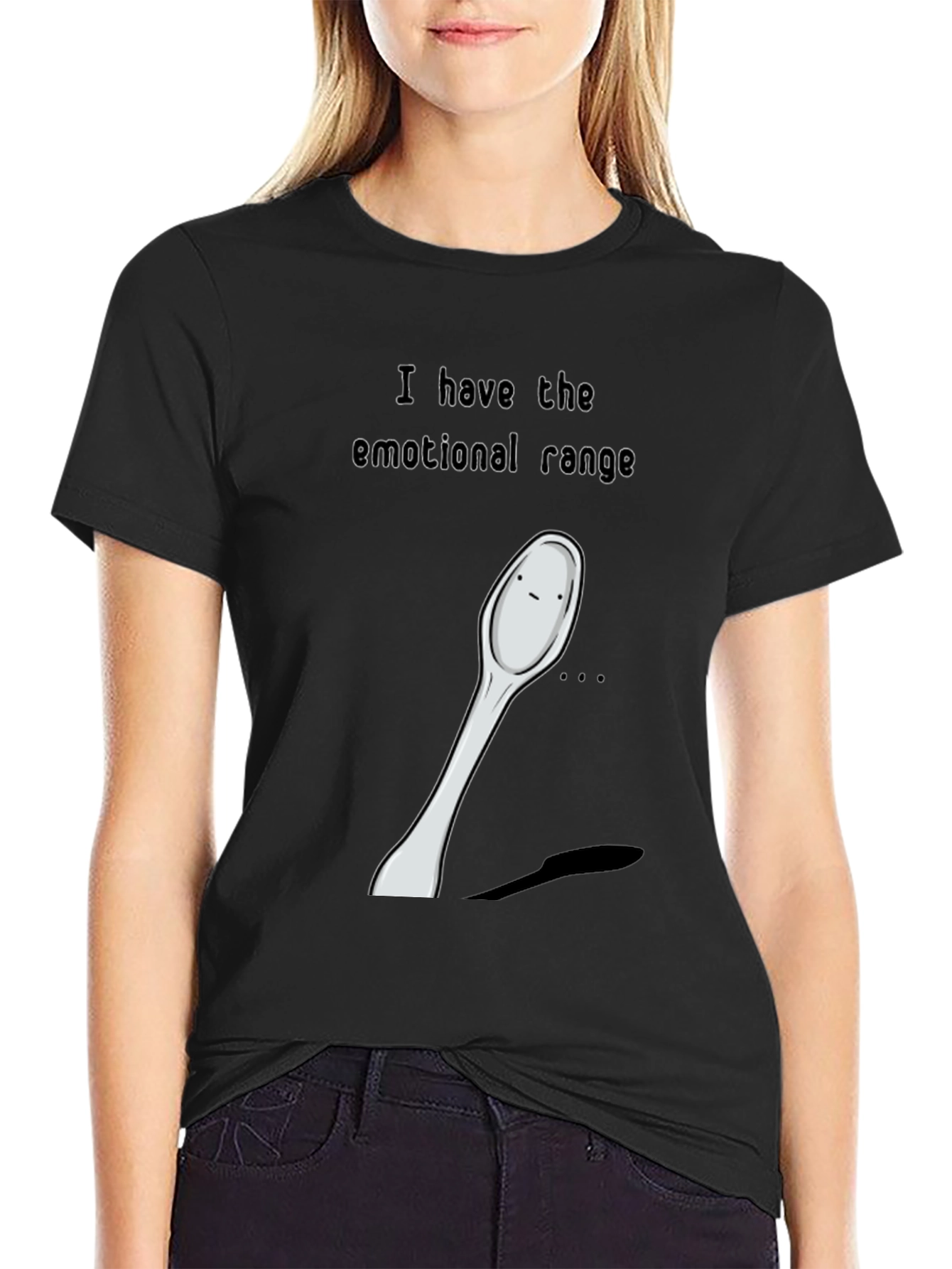 Emotional Range Spoon Graphic T-Shirt