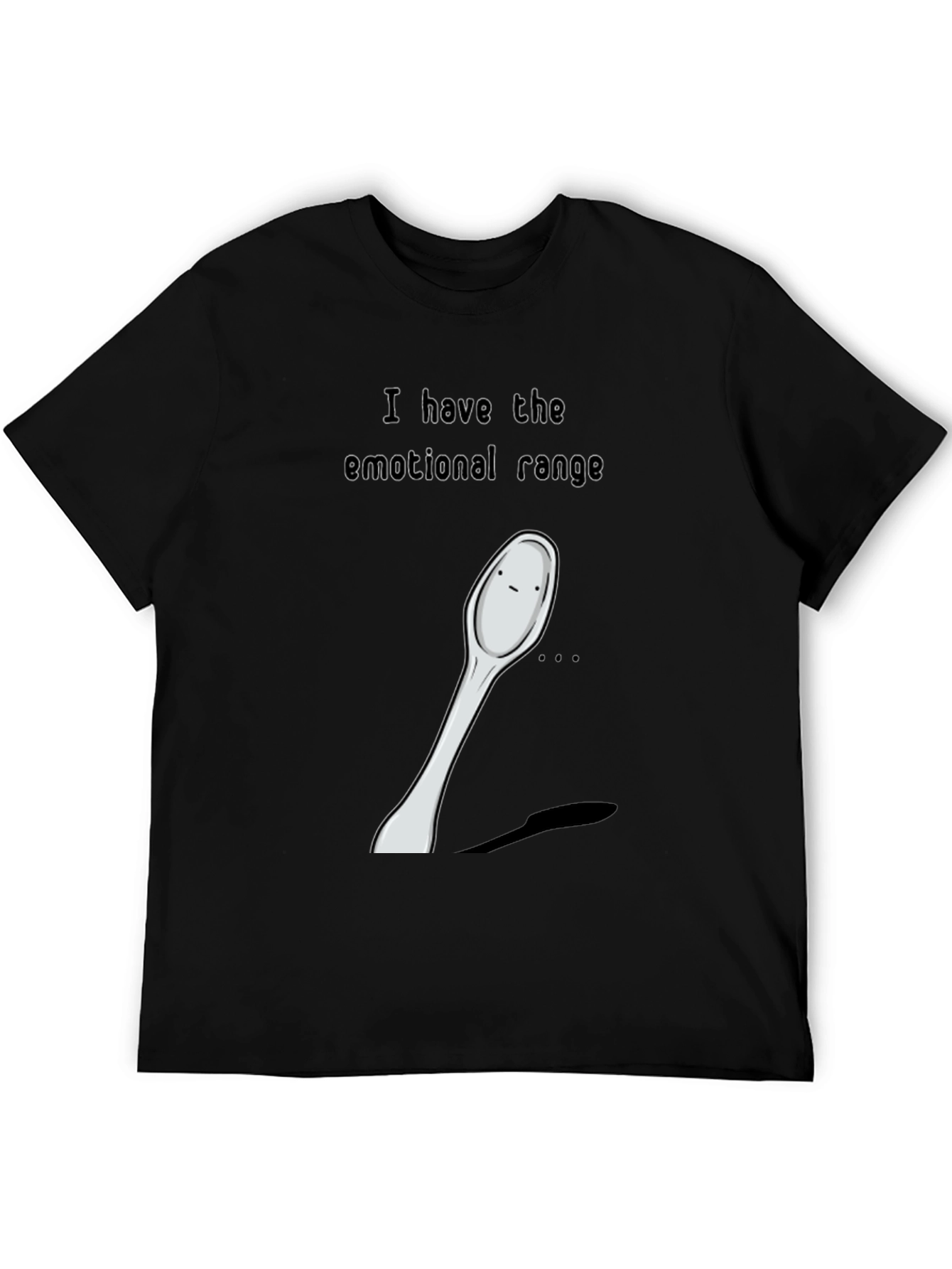 Emotional Range Spoon Graphic T-Shirt