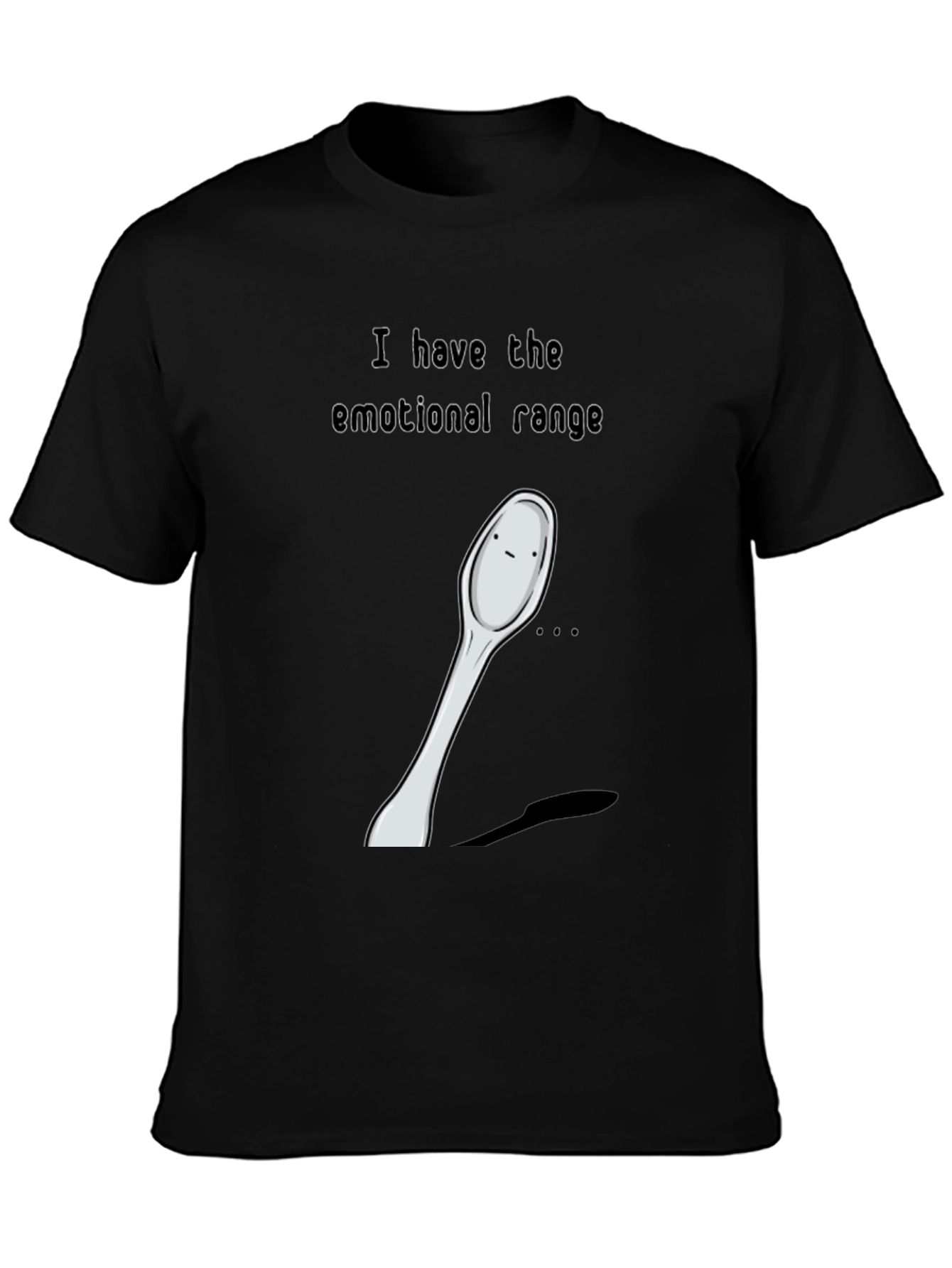Emotional Range Spoon Graphic T-Shirt