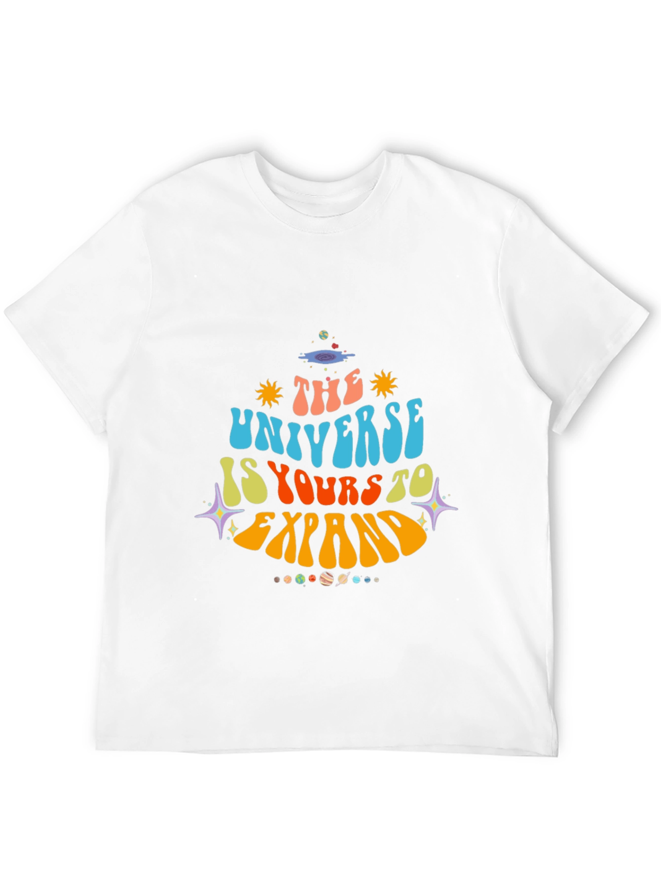 Retro Universe Graphic T-Shirt - Expand Your Horizons!