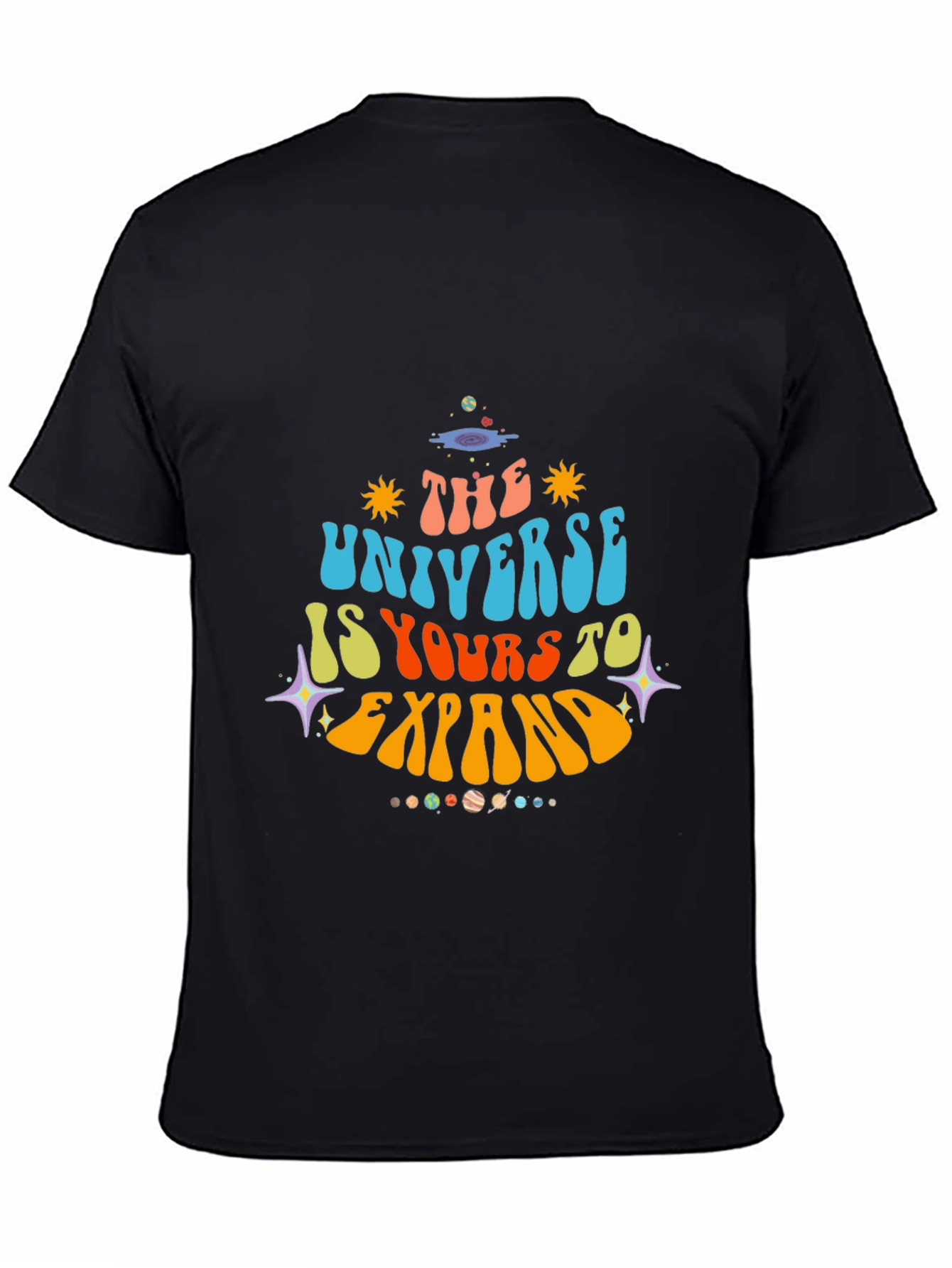Retro Universe Graphic T-Shirt - Expand Your Horizons!