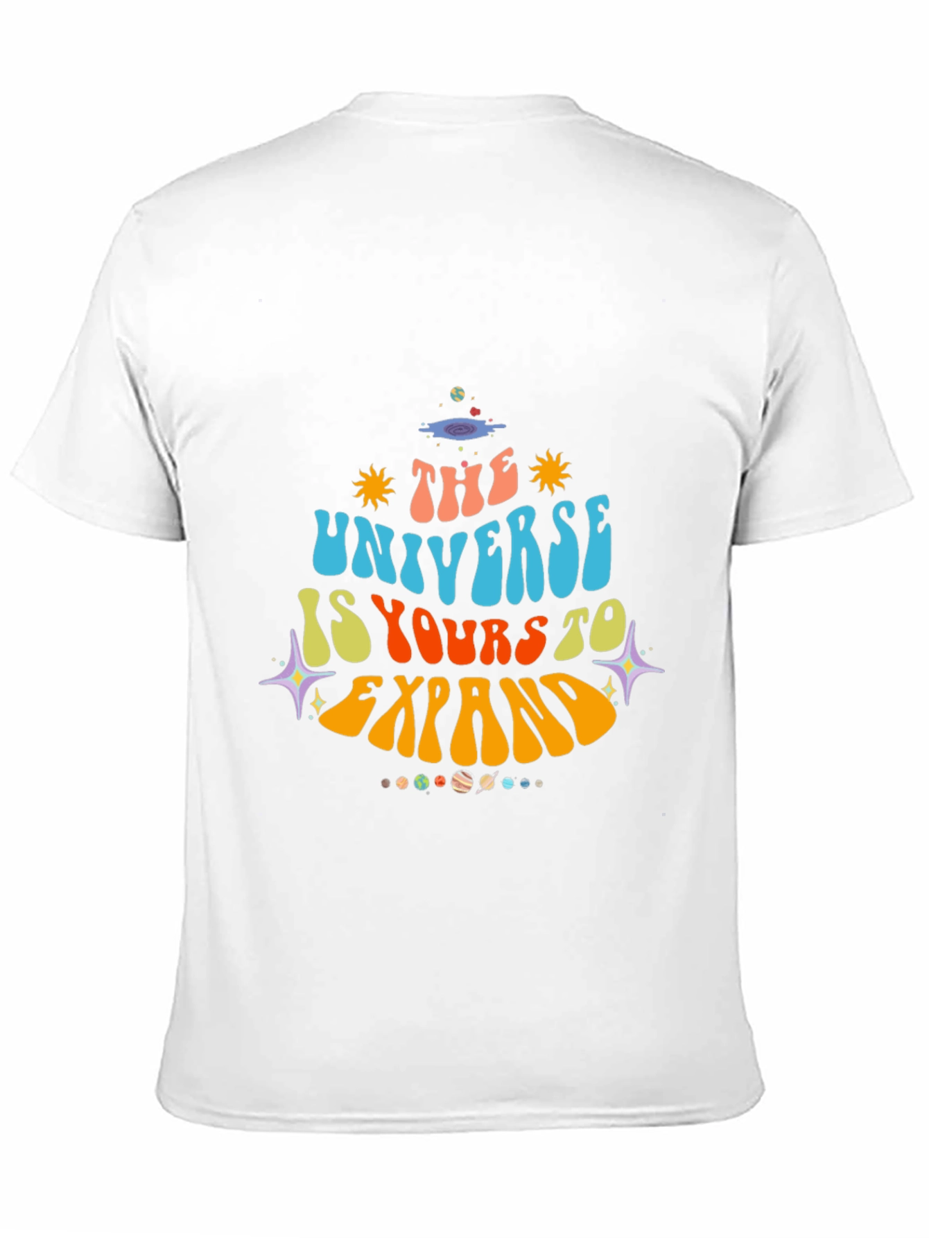 Retro Universe Graphic T-Shirt - Expand Your Horizons!