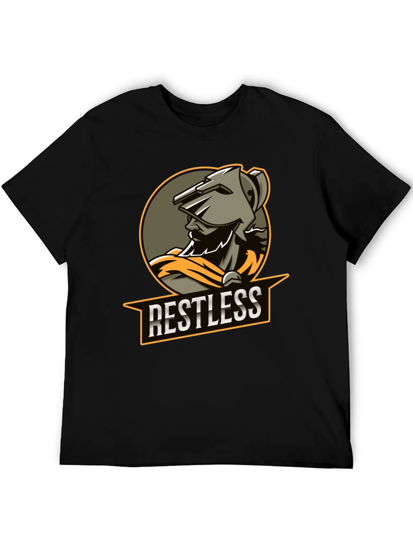 Restless Knight Graphic T-Shirt - Premium Comfort