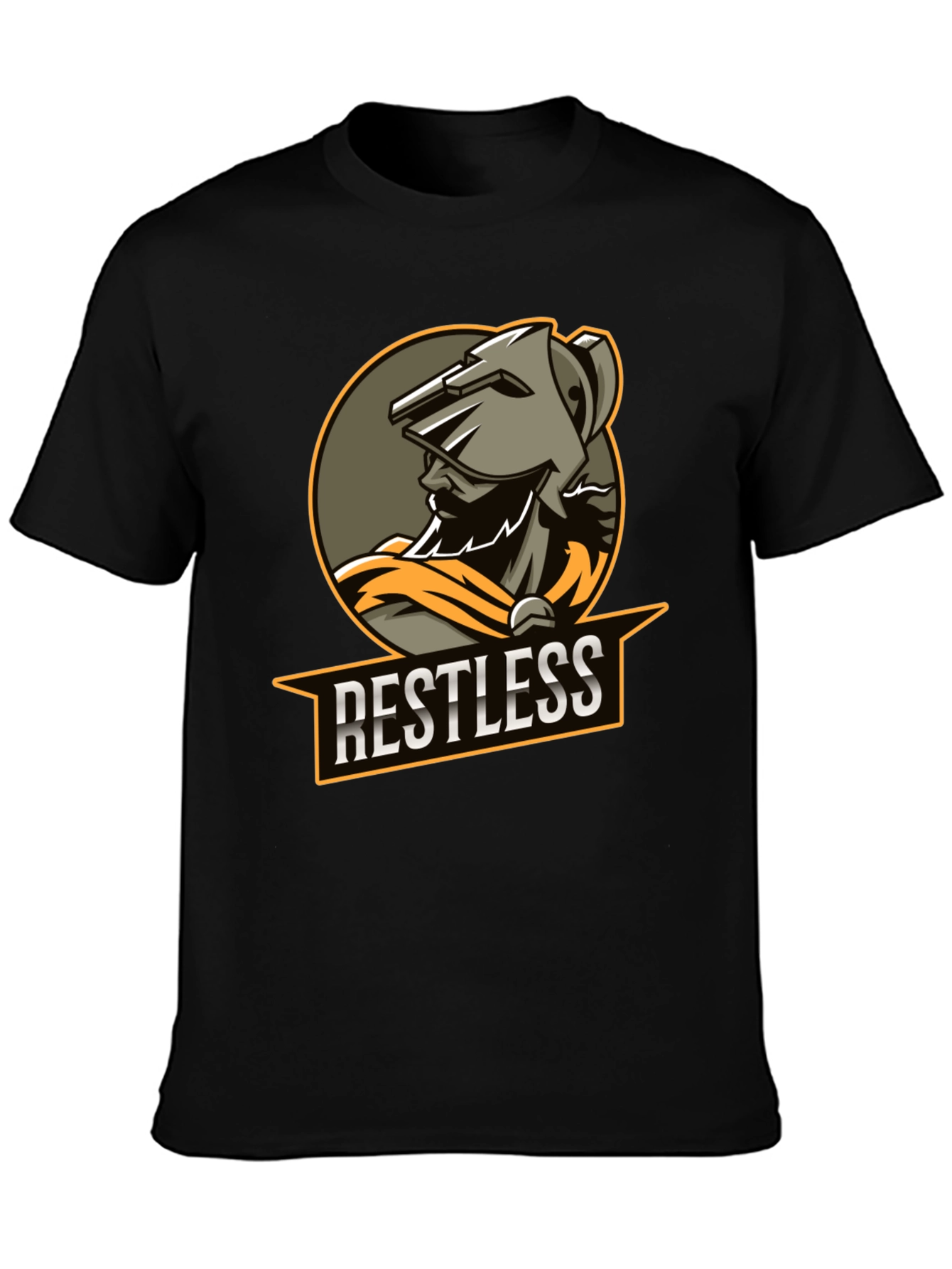 Restless Knight Graphic T-Shirt - Premium Comfort