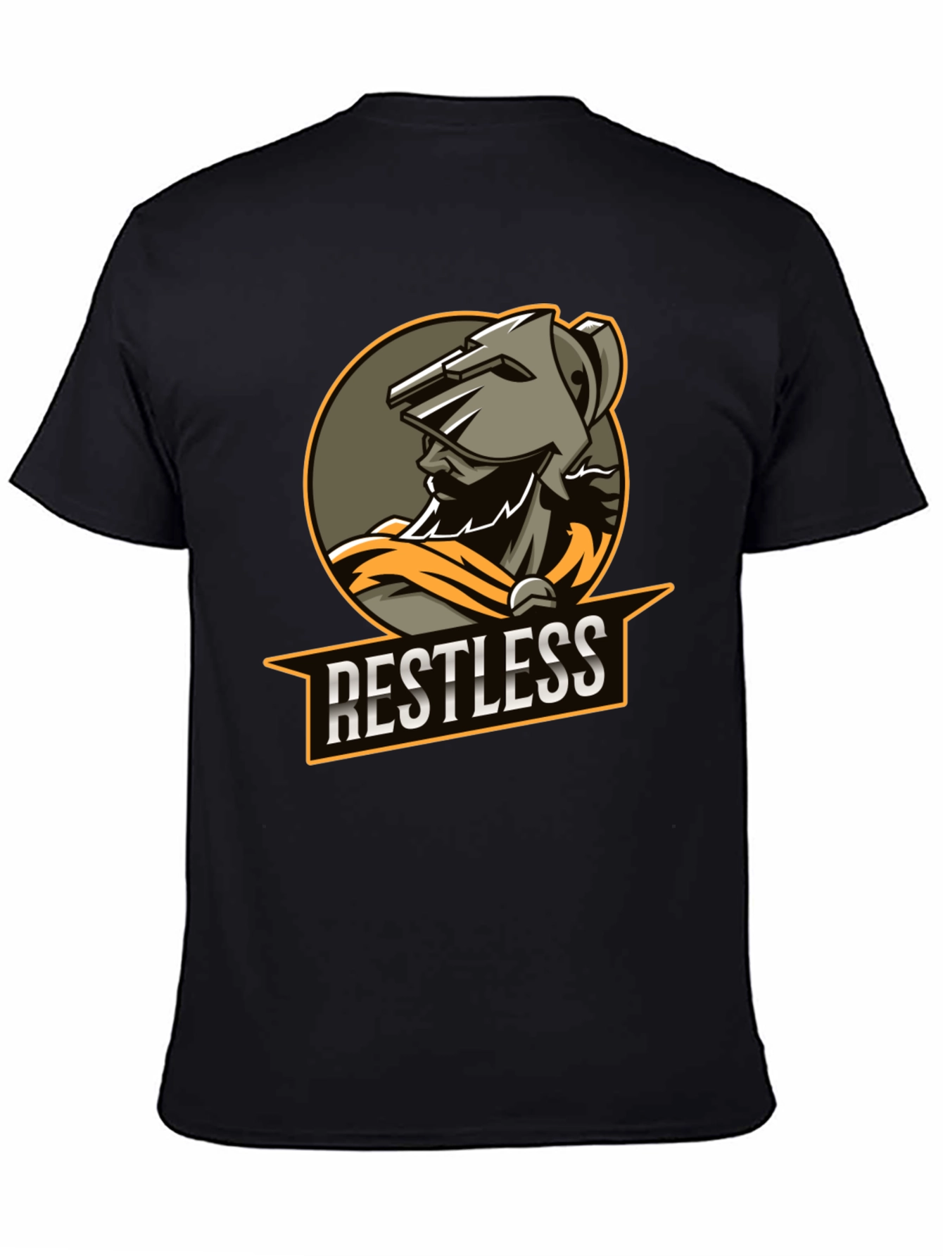 Restless Knight Graphic T-Shirt - Premium Comfort