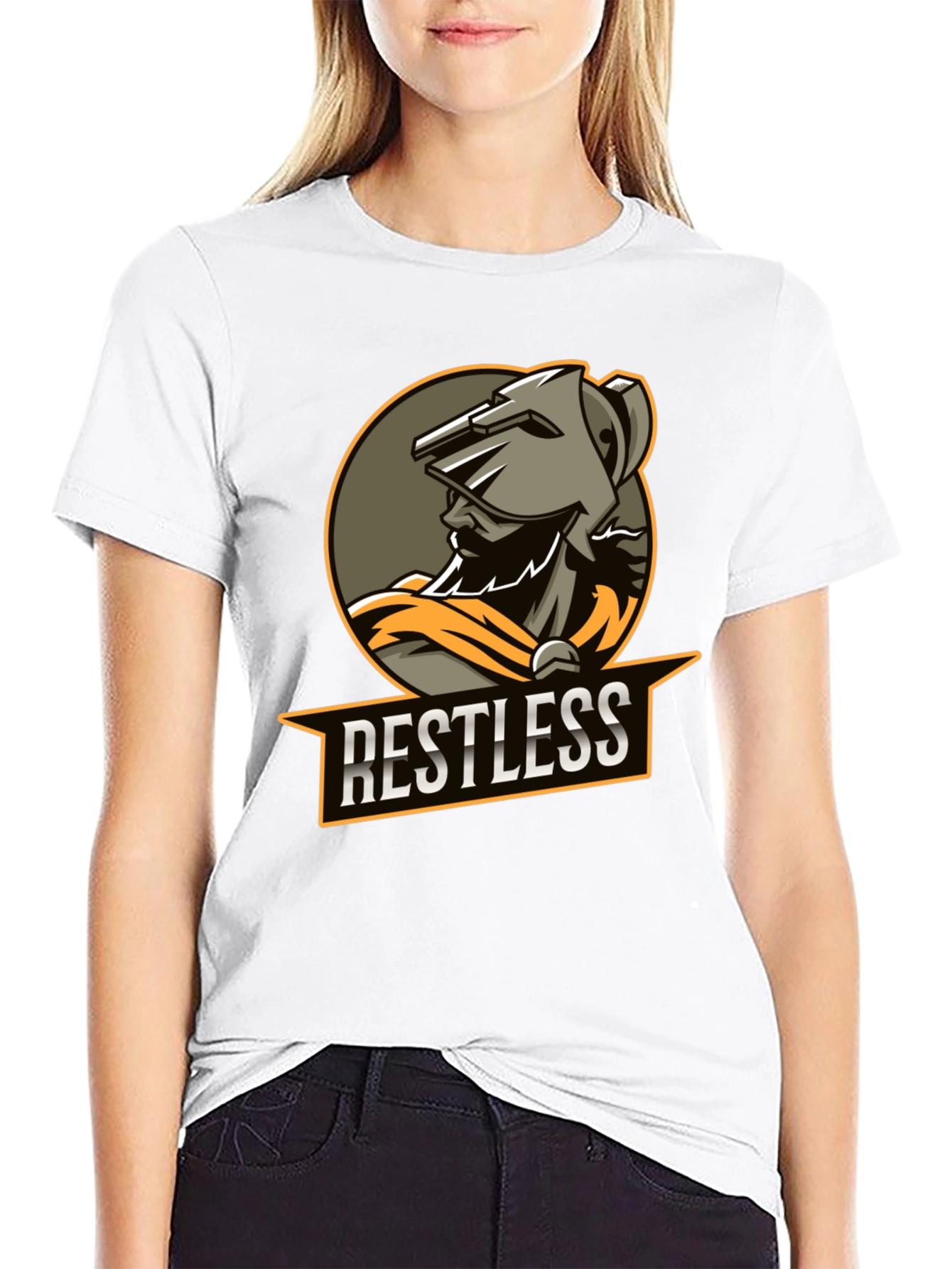 Restless Knight Graphic T-Shirt - Premium Comfort