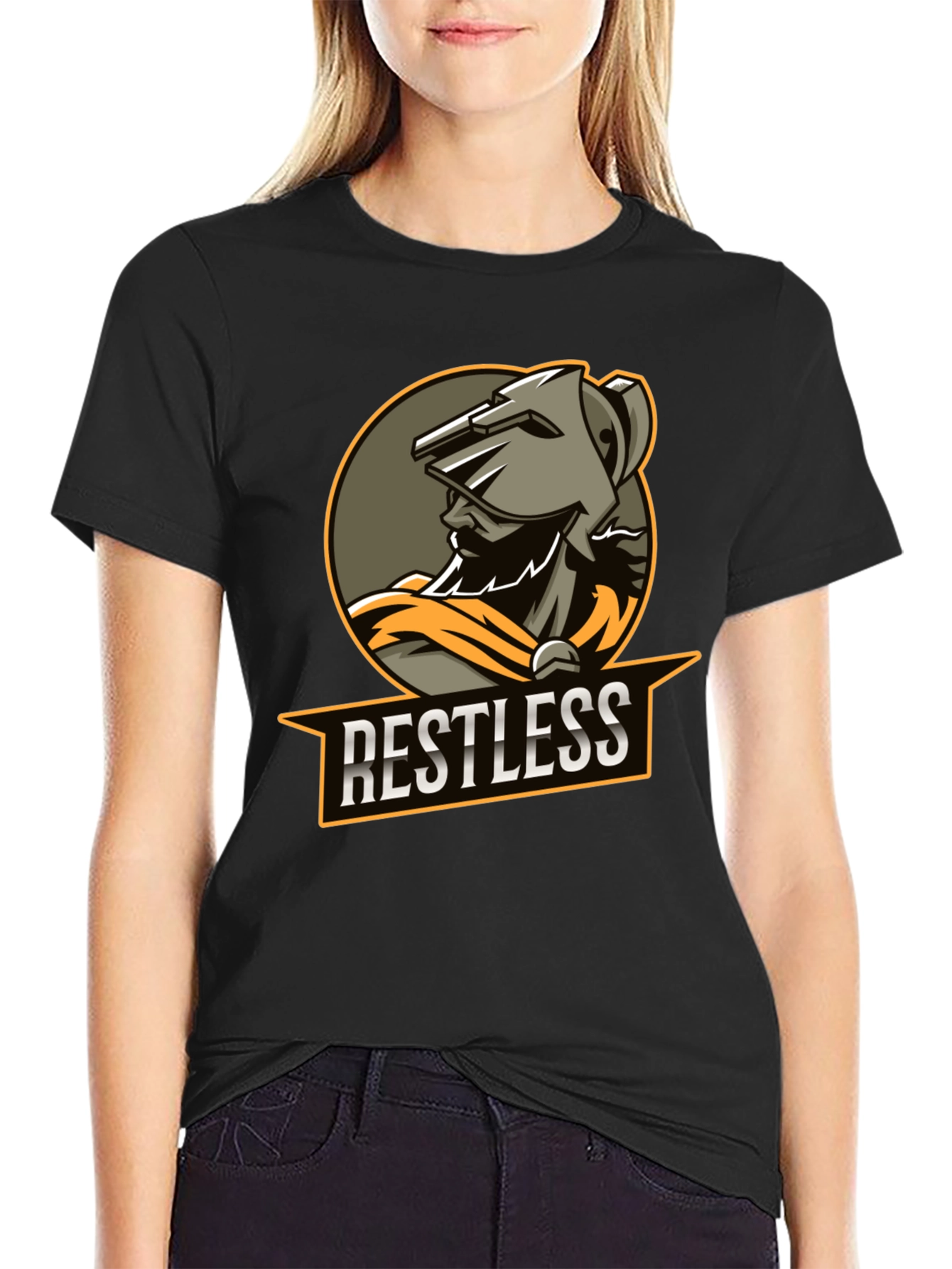 Restless Knight Graphic T-Shirt - Premium Comfort