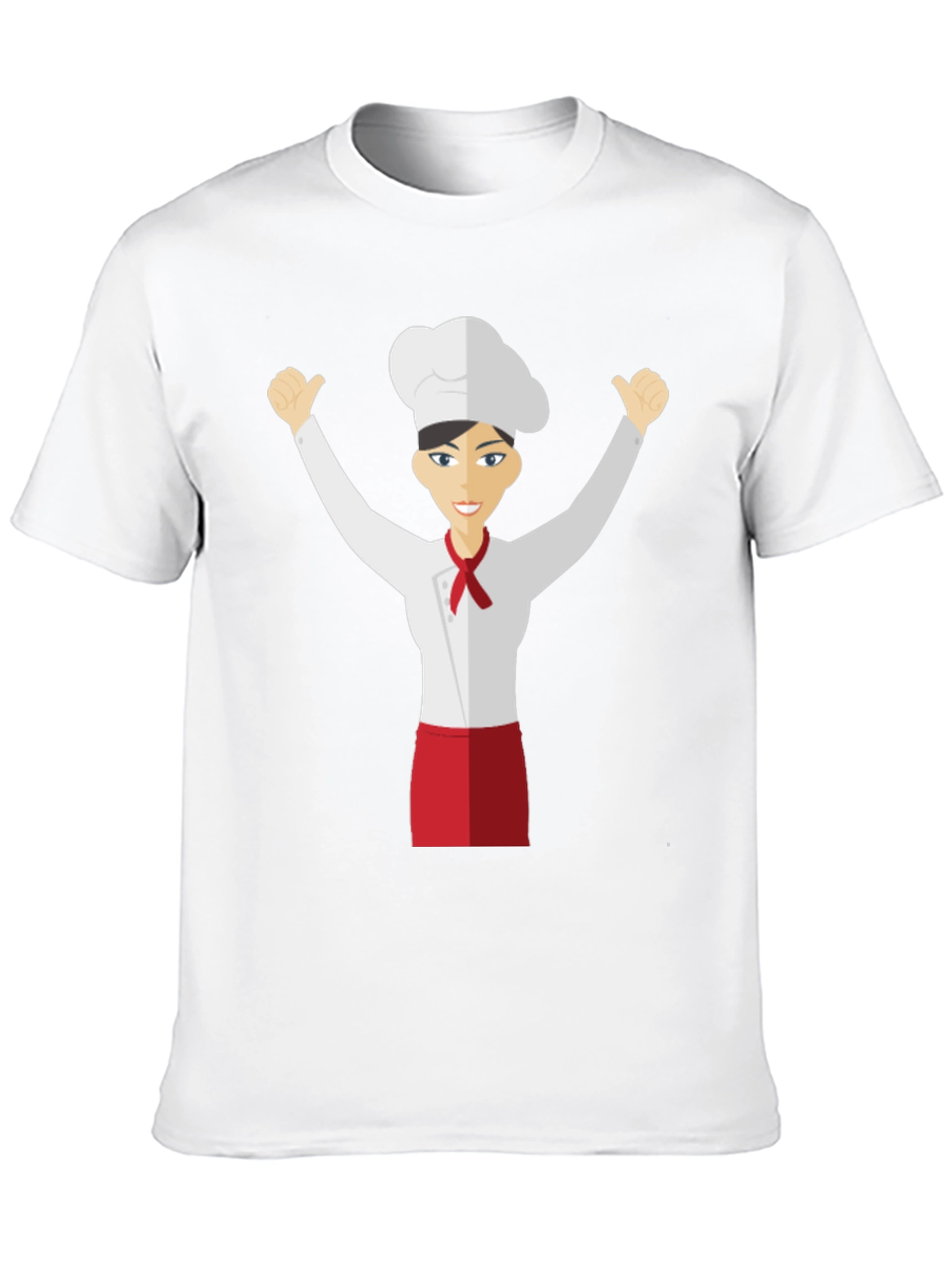 Chef Cartoon Graphic T-Shirt