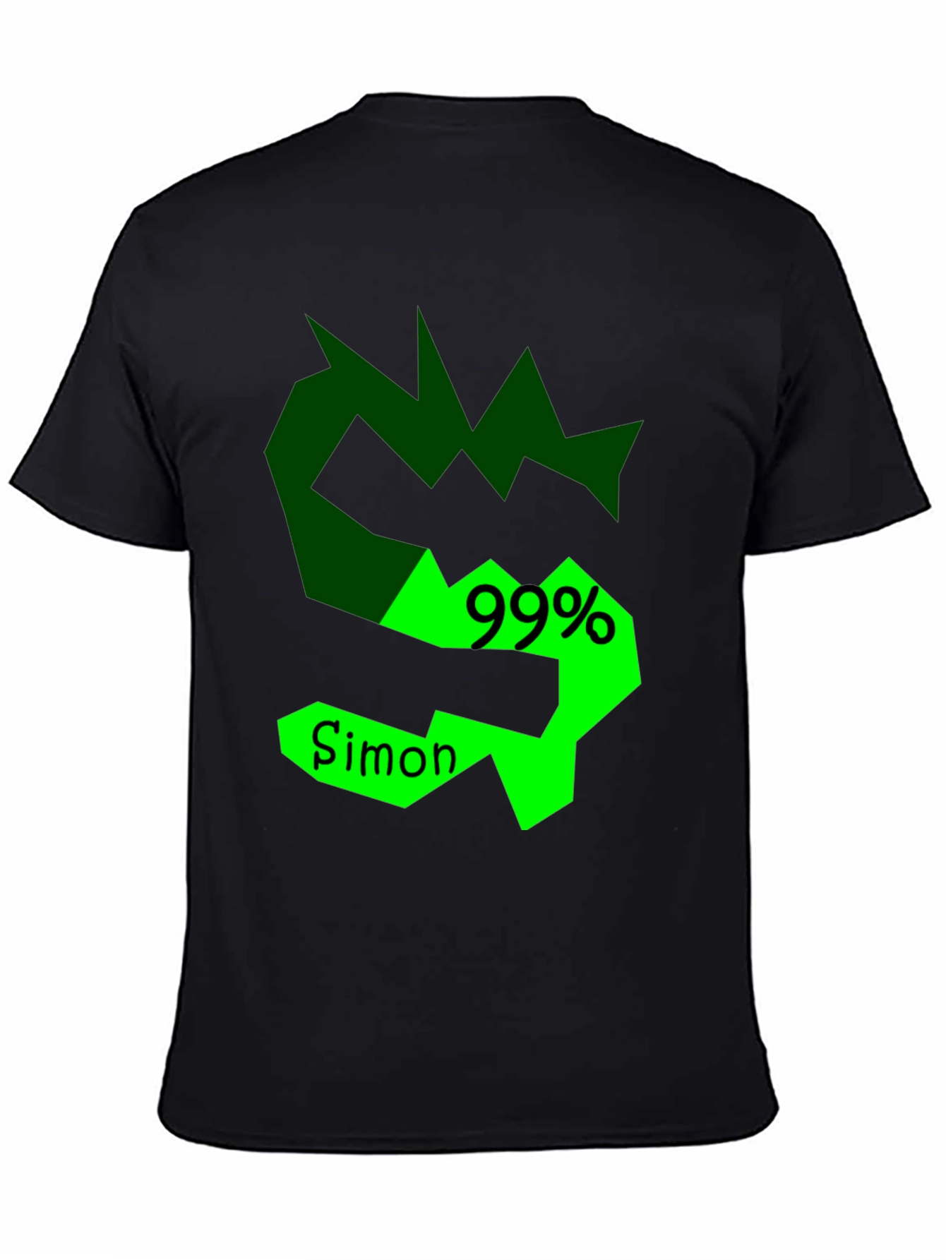 Simon 99% T-Shirt - Unique Graphic Tee
