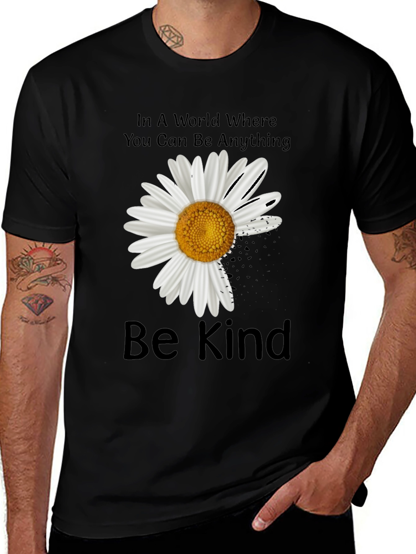 Be Kind T-Shirt: Daisy Graphic Tee