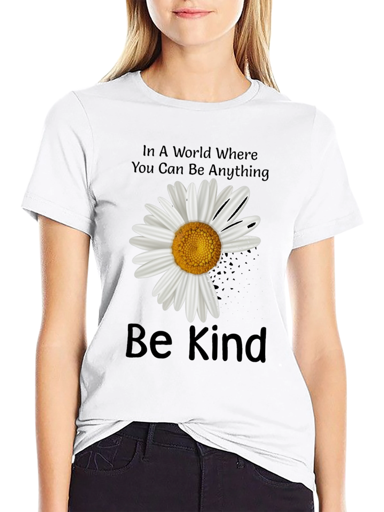 Be Kind T-Shirt: Daisy Graphic Tee