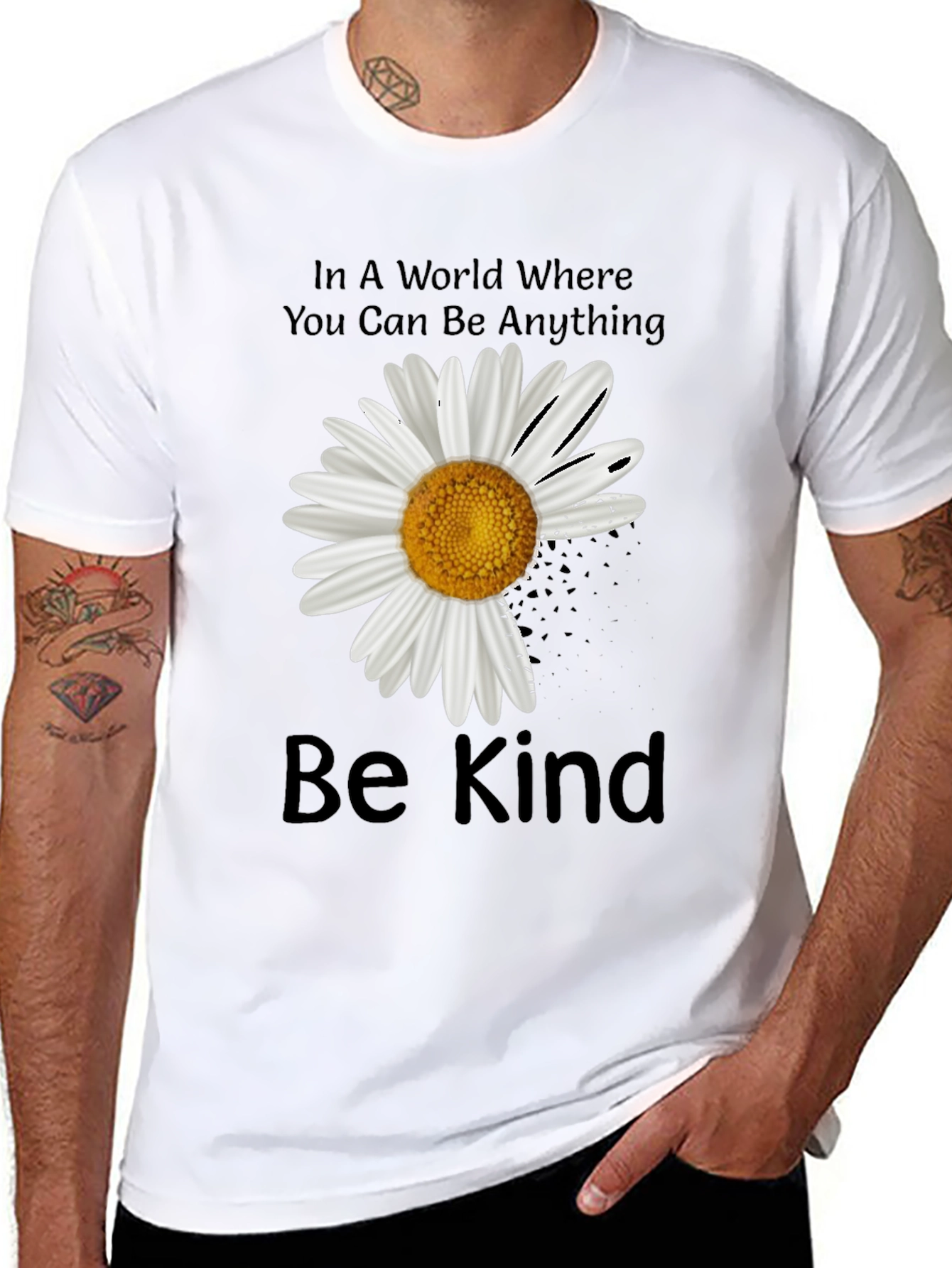 Be Kind T-Shirt: Daisy Graphic Tee