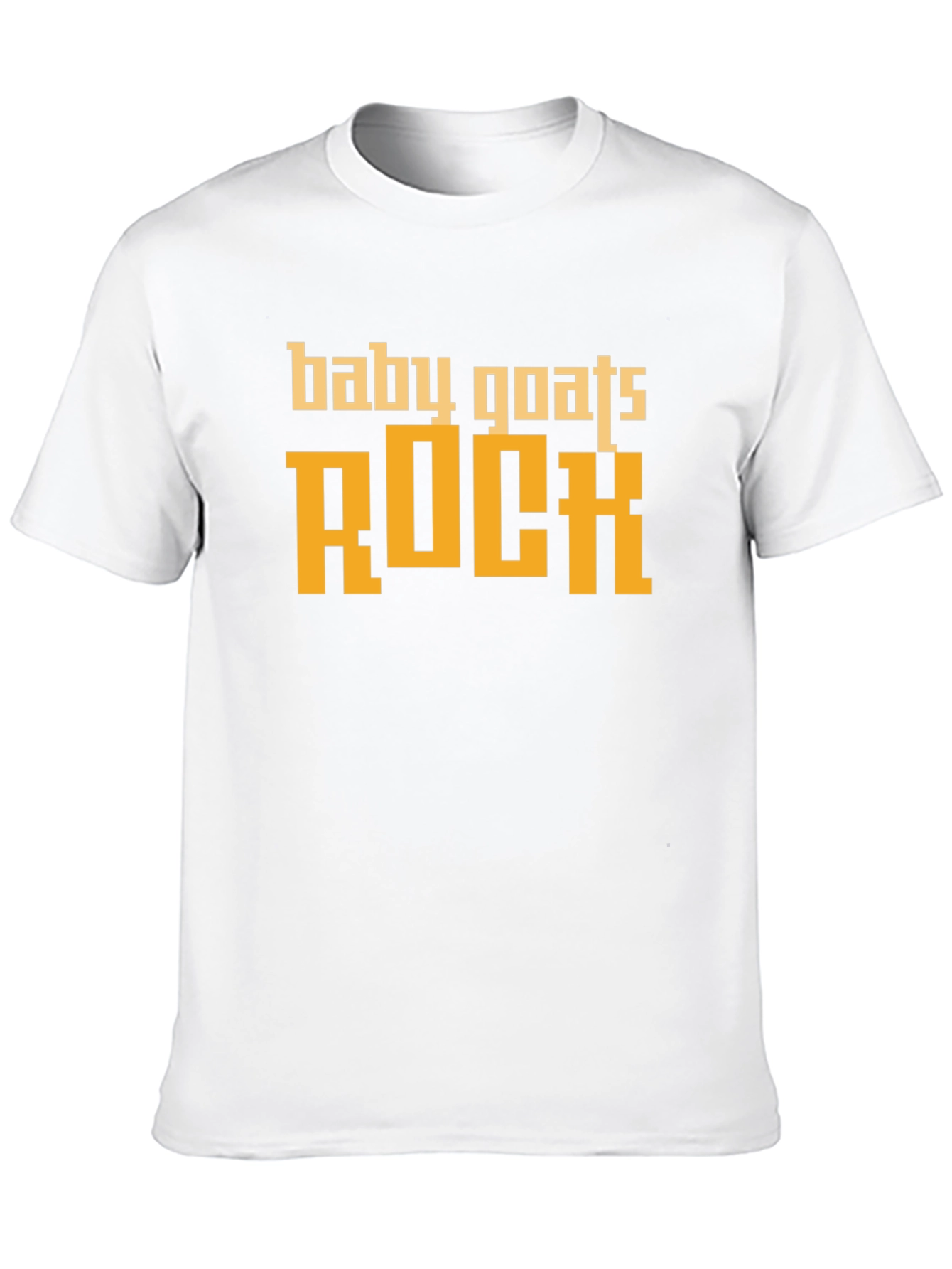 Baby Goats Rock Graphic Tee - Classic Black T-Shirt