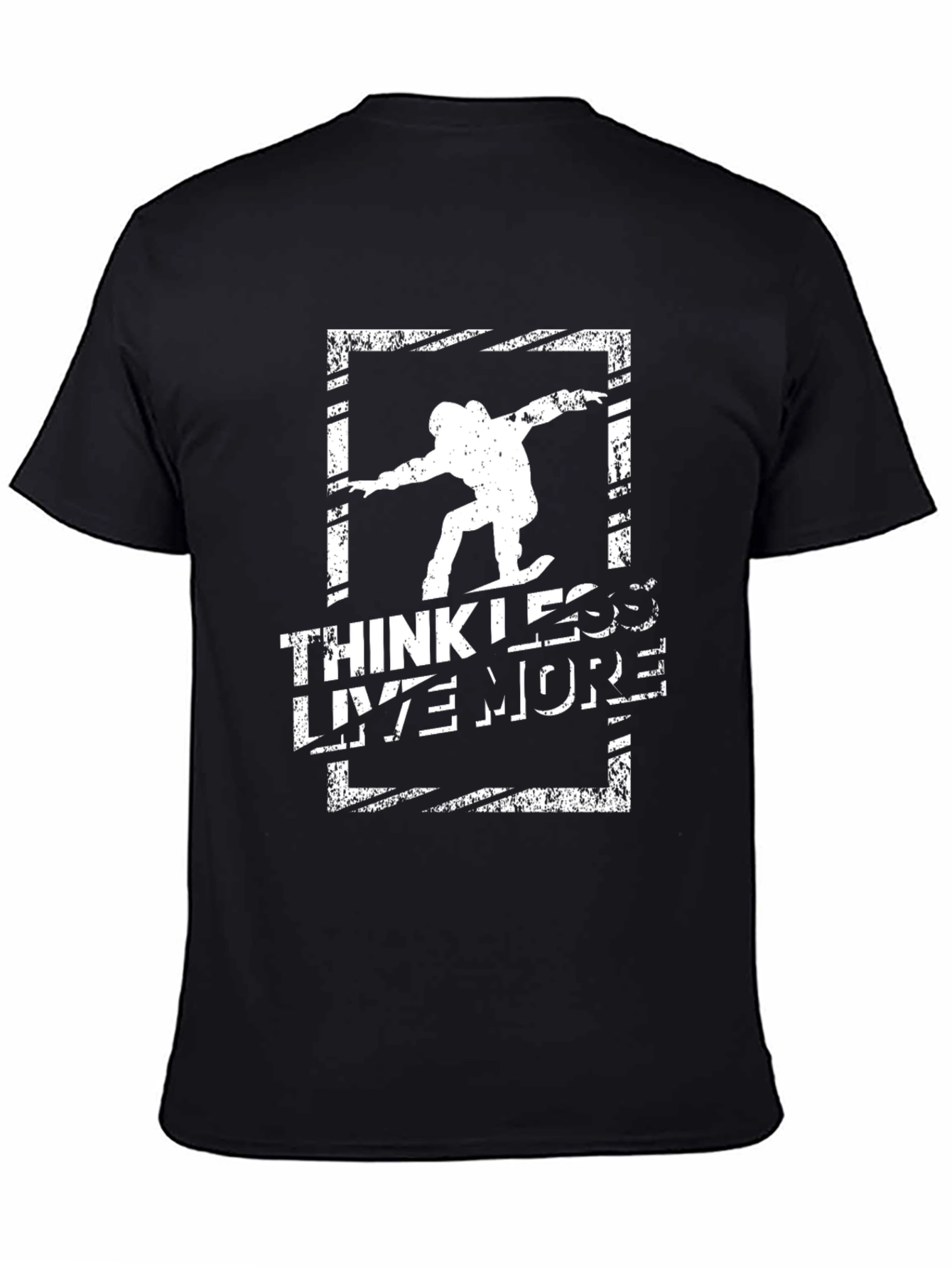 Think Less Live More Graphic Tee