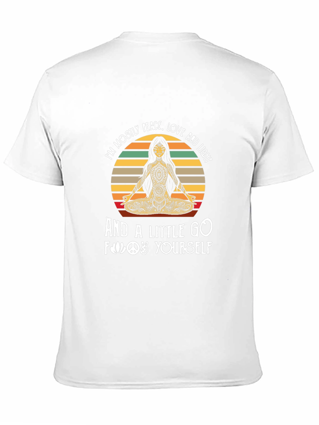 Peace Love & Yoga T-Shirt - Unisex Graphic Tee