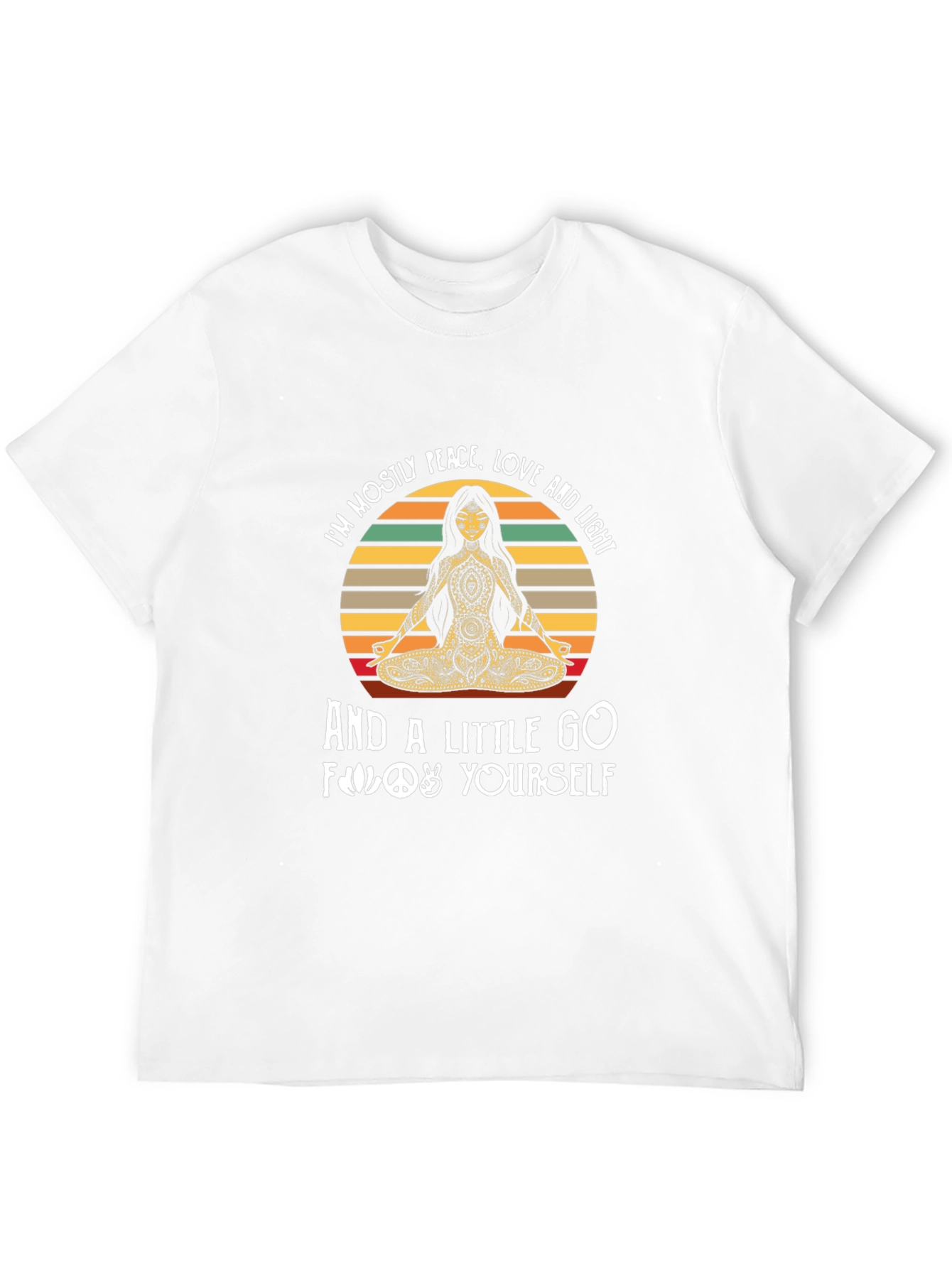 Peace Love & Yoga T-Shirt - Unisex Graphic Tee