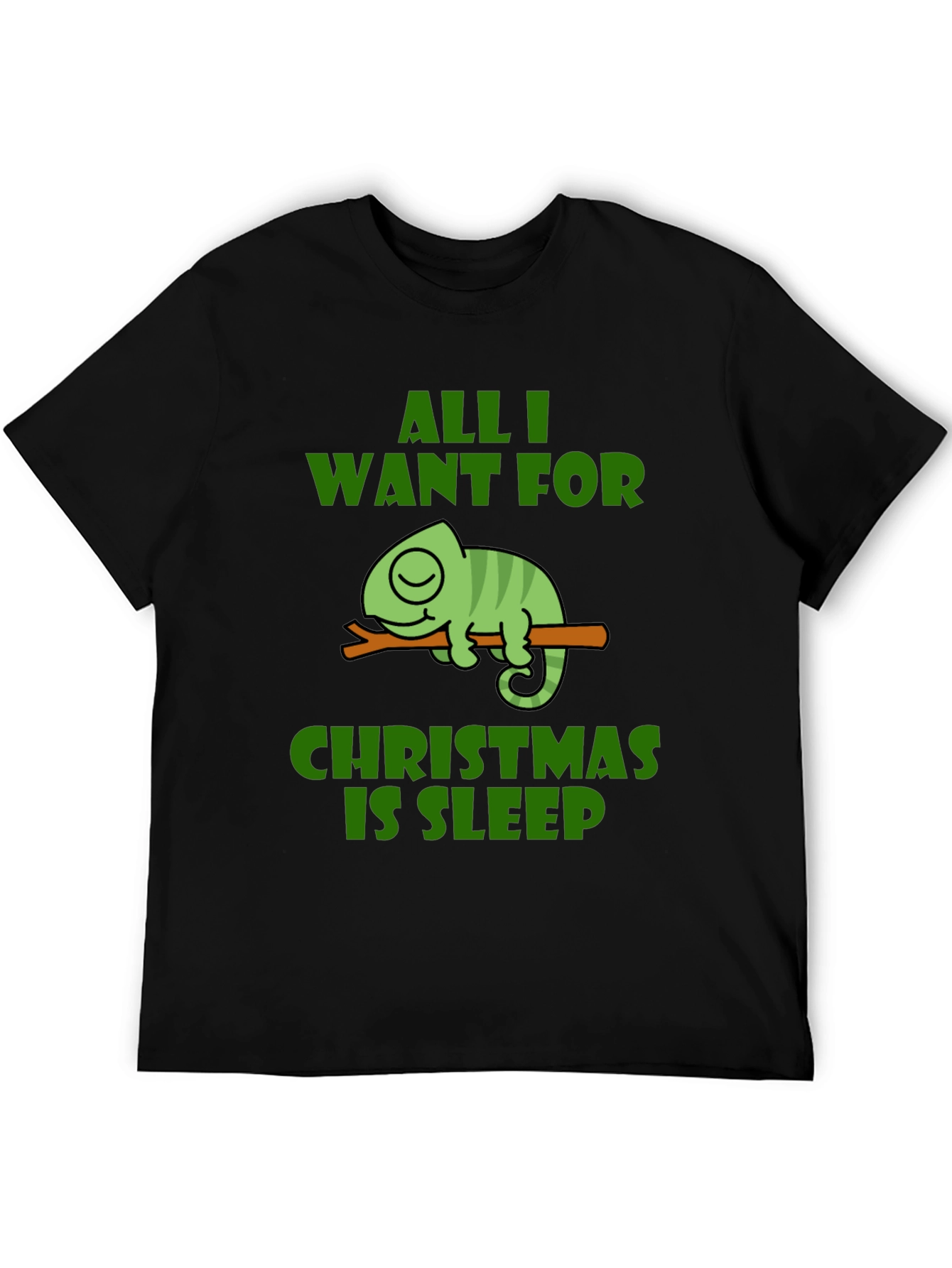 All I Want For Christmas Sleep T-Shirt