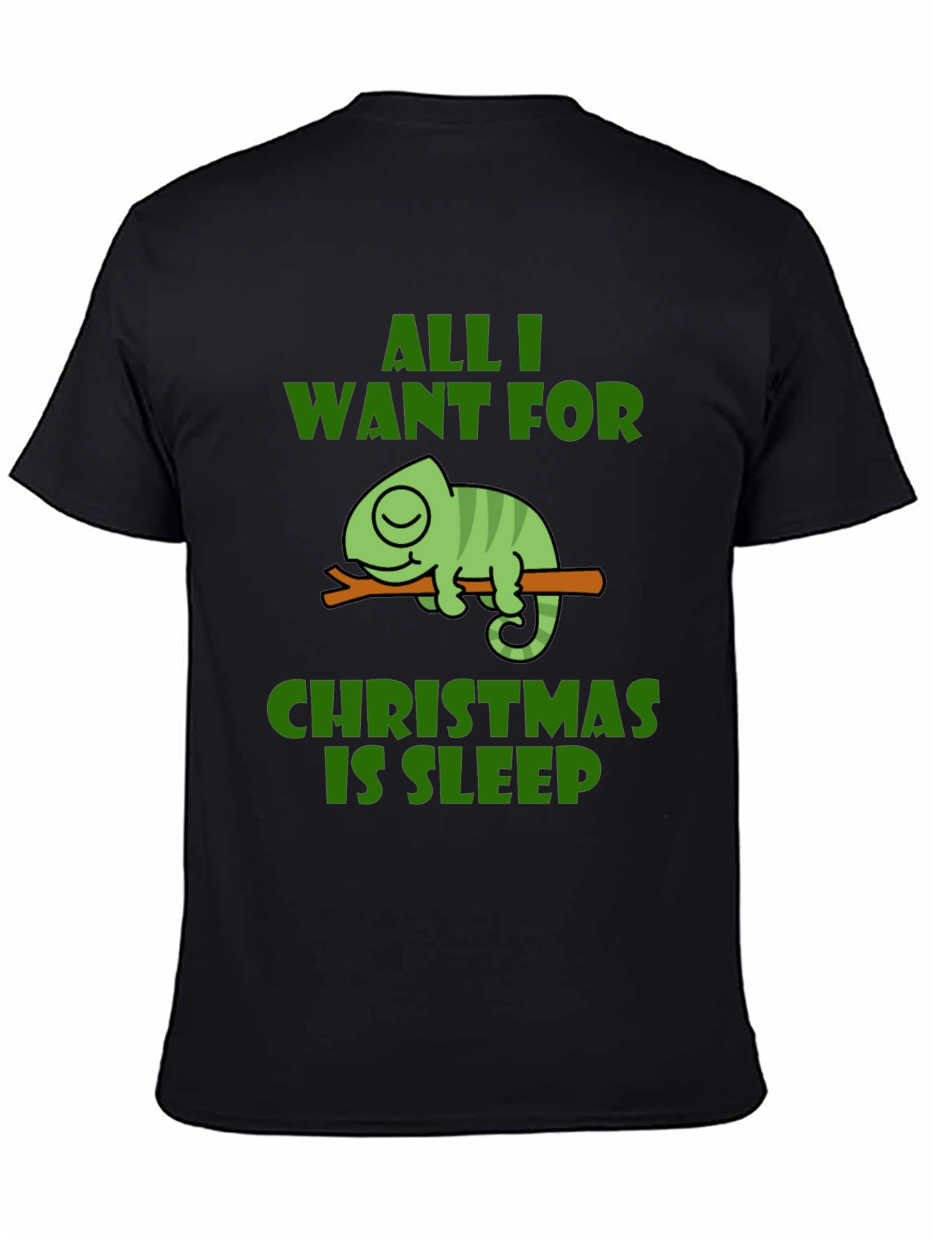 All I Want For Christmas Sleep T-Shirt