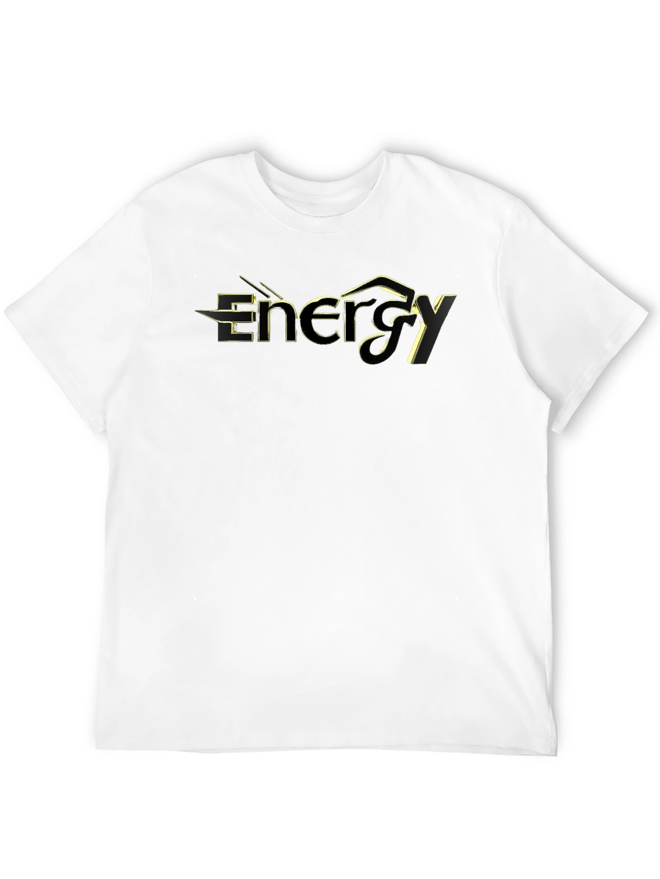 Energy Black Graphic T-Shirt