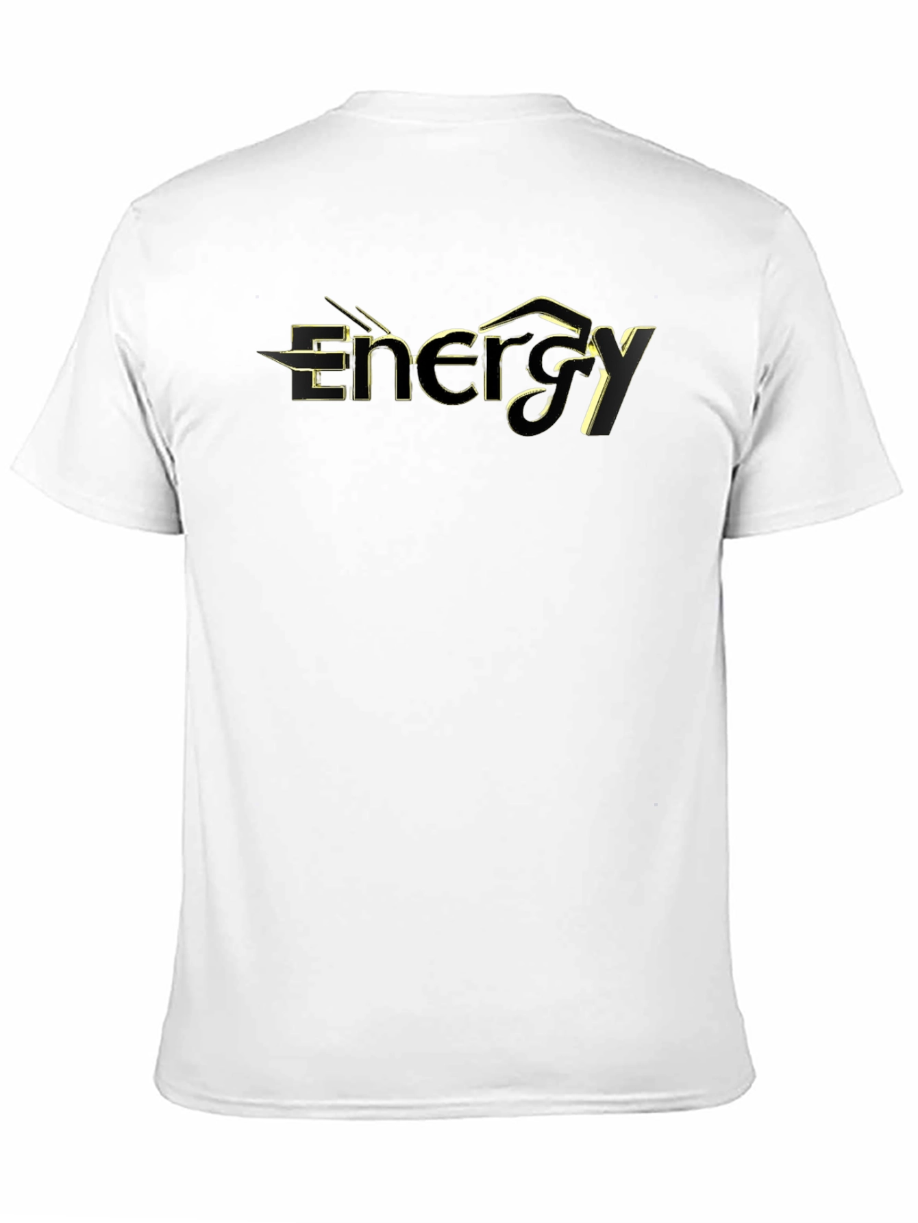 Energy Black Graphic T-Shirt