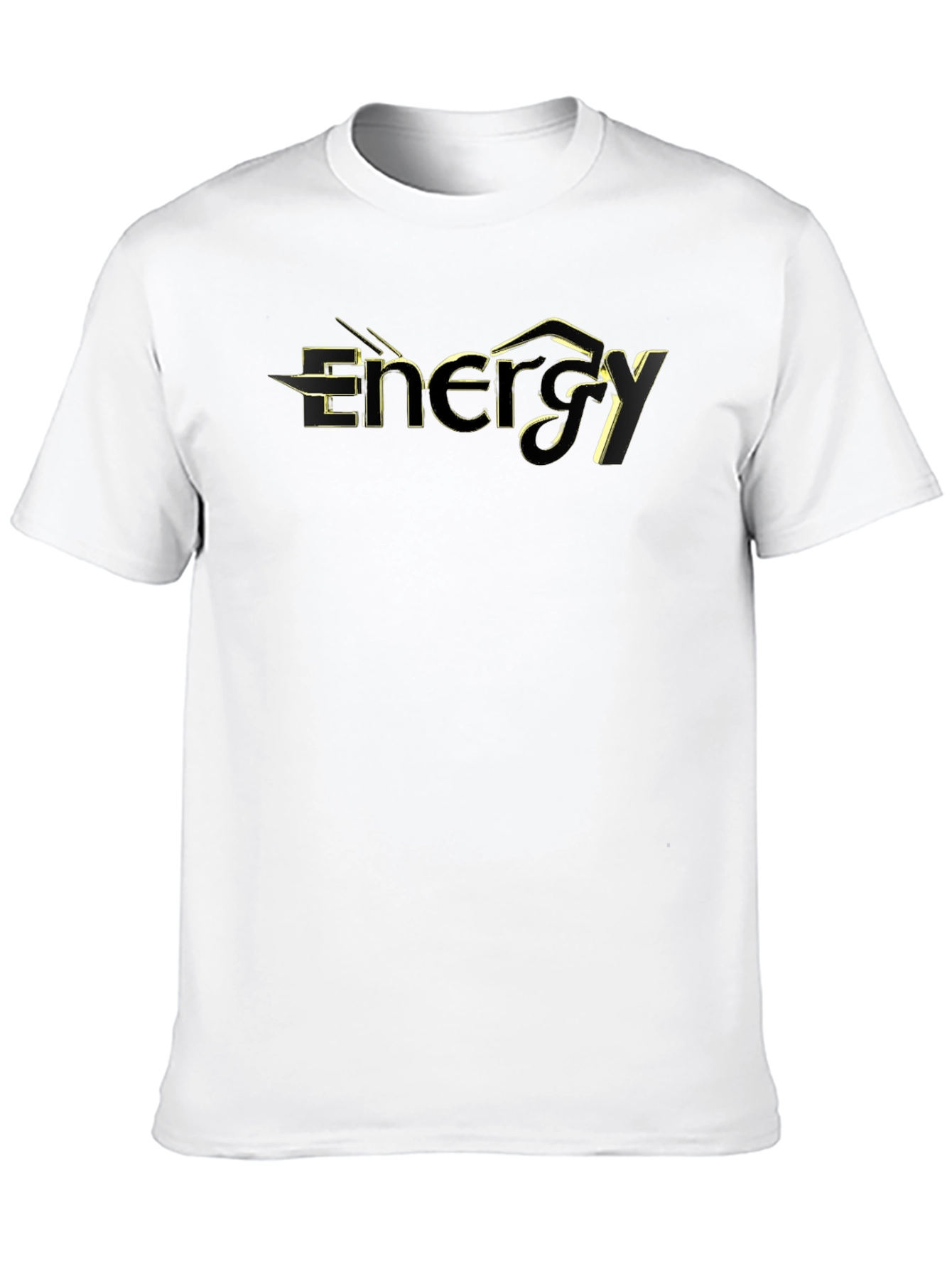 Energy Black Graphic T-Shirt