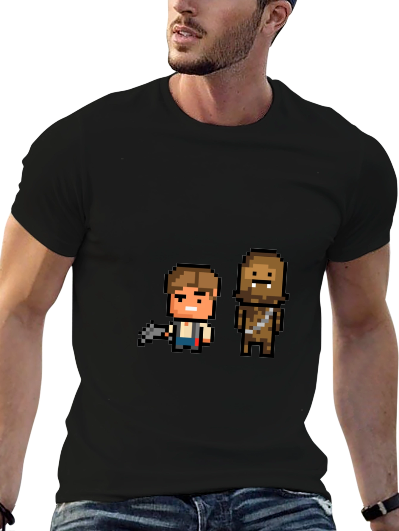 Pixel Han & Chewie T-Shirt