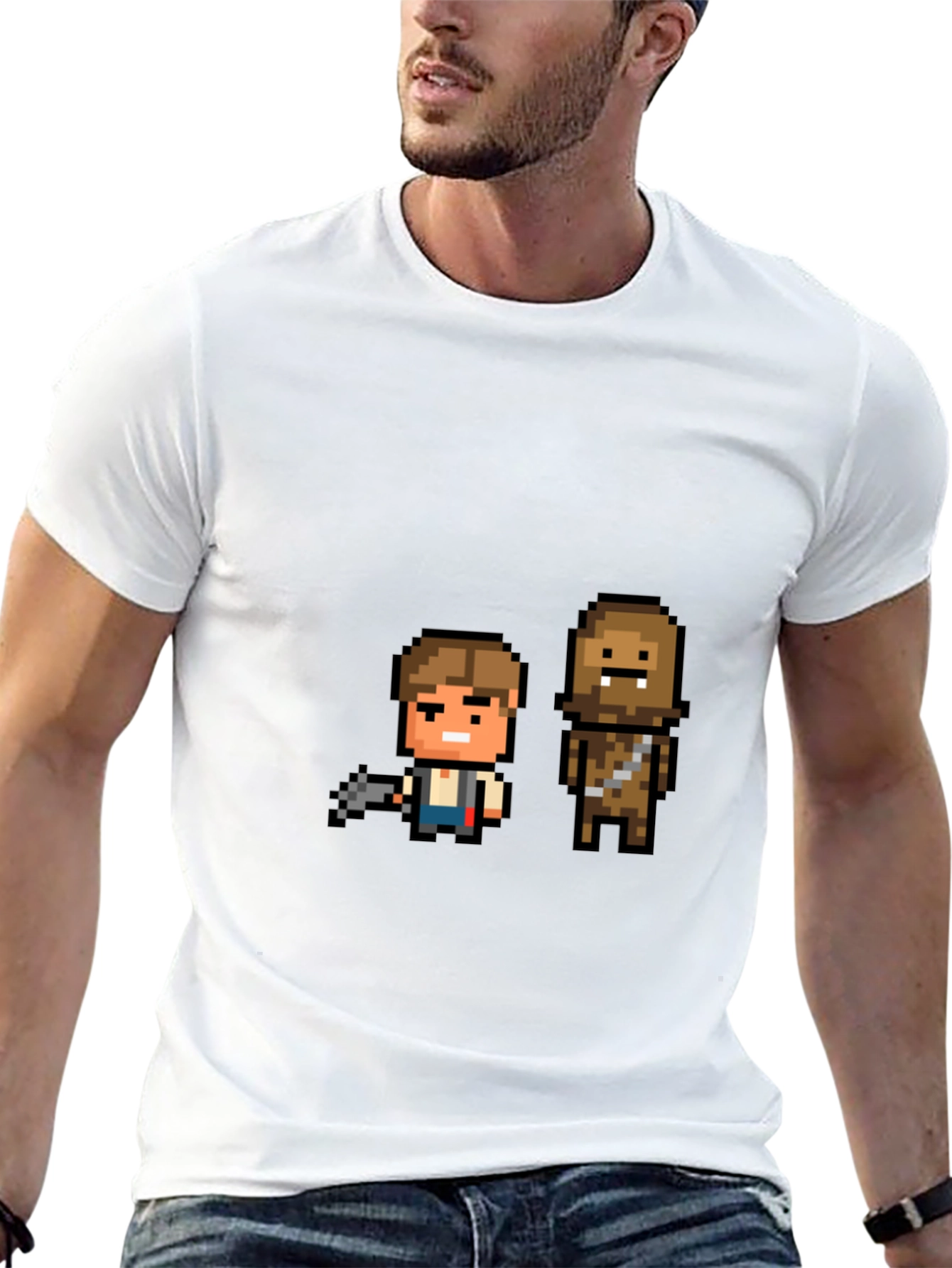 Pixel Han & Chewie T-Shirt
