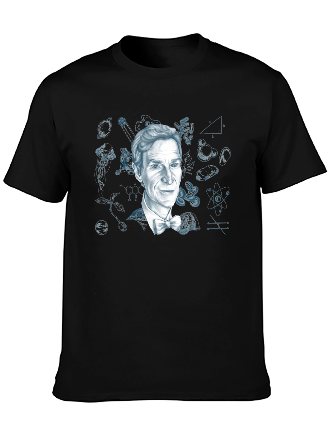 Bill Nye Science T-Shirt - Black Graphic Tee