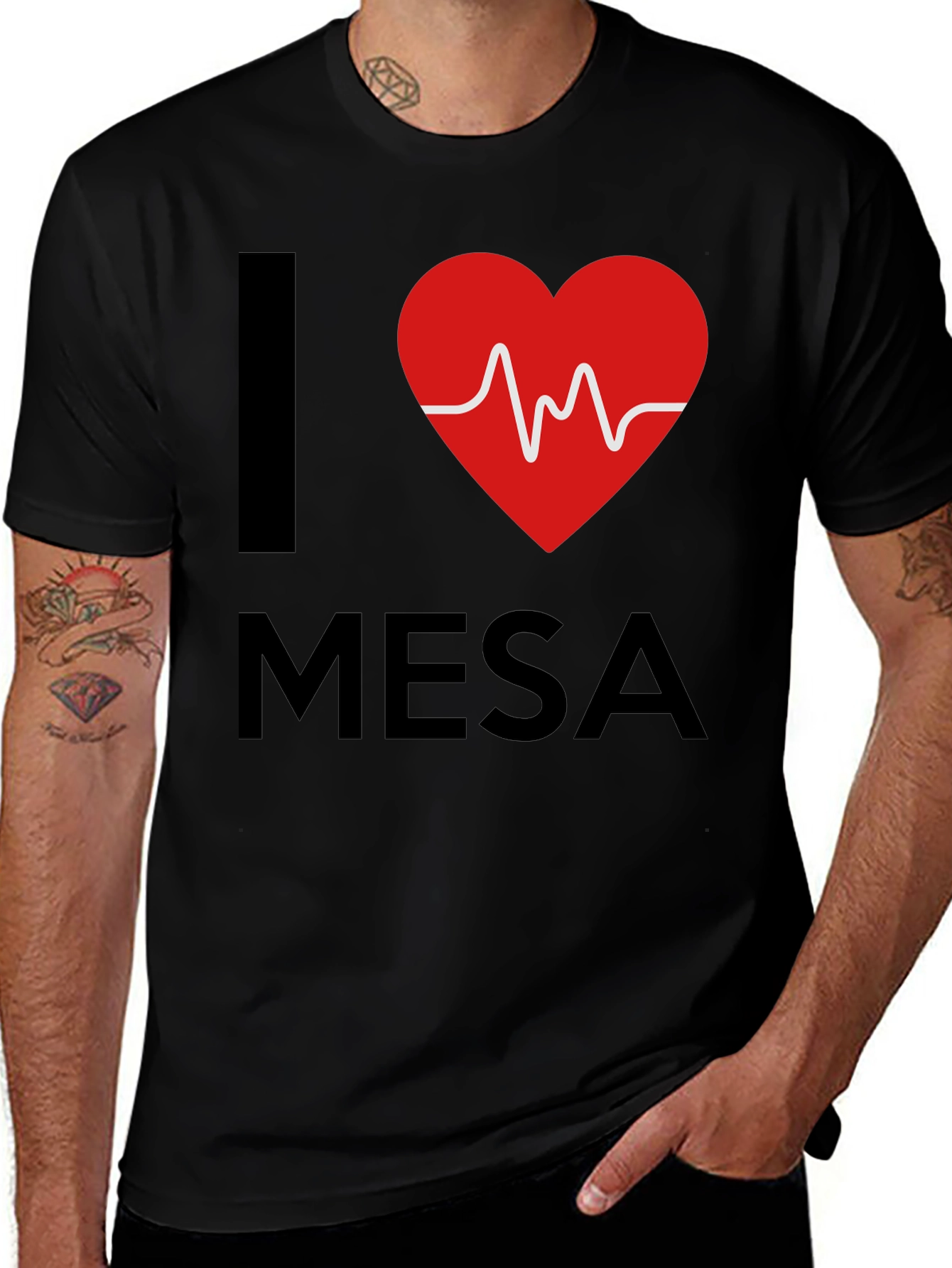 I Heart Mesa T-Shirt - City Pride Tee