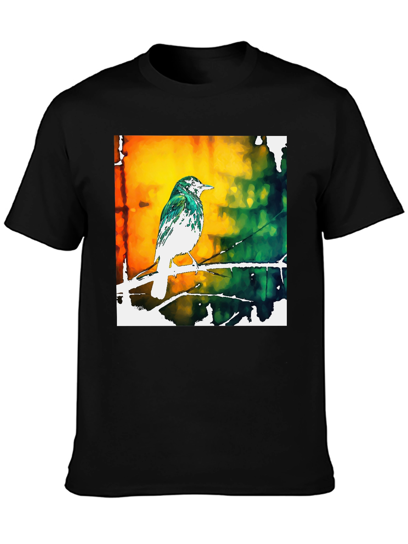 Watercolor Bird T-Shirt