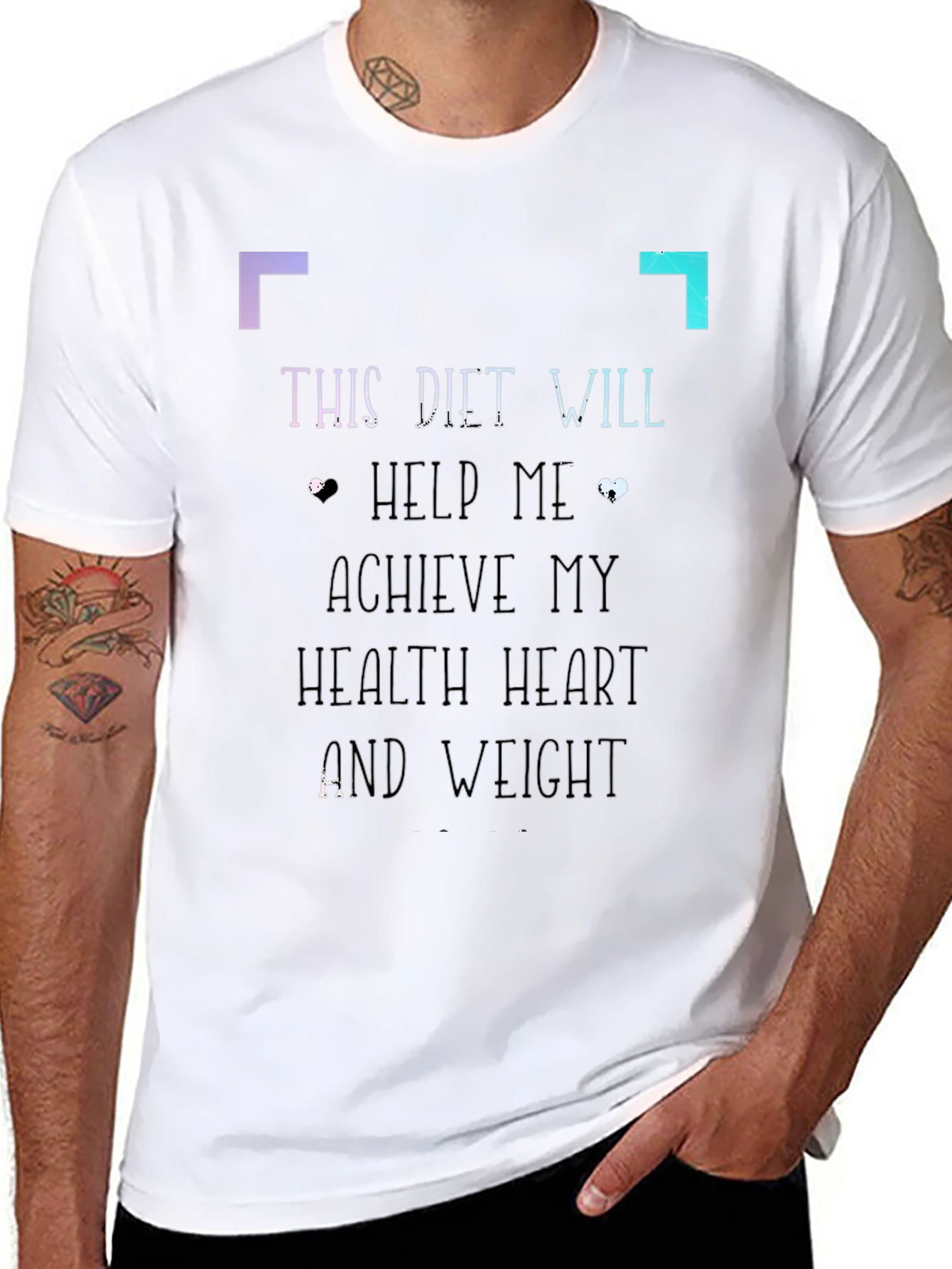 Diet Motivation Graphic Tee